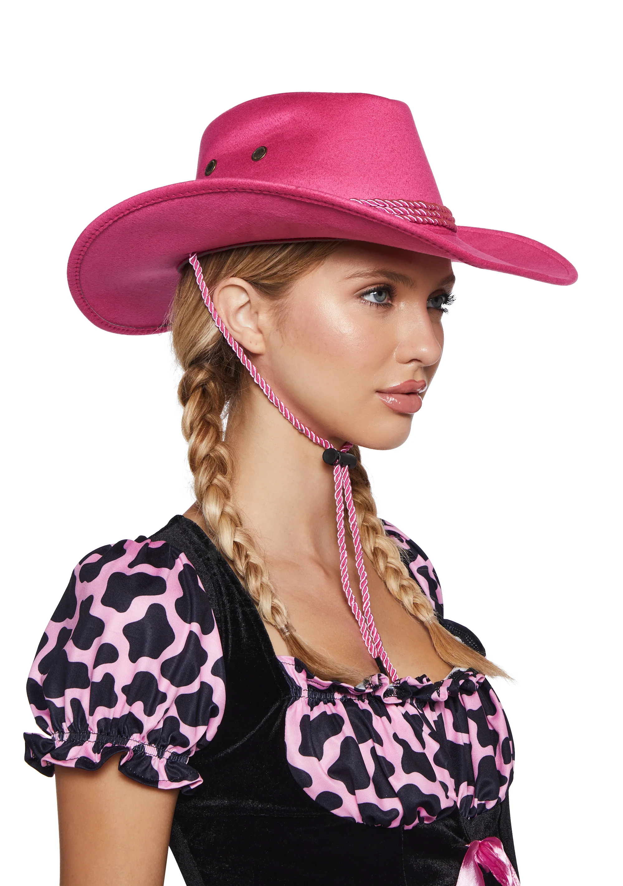 Pink Old Town Cowboy Hat - Image 2