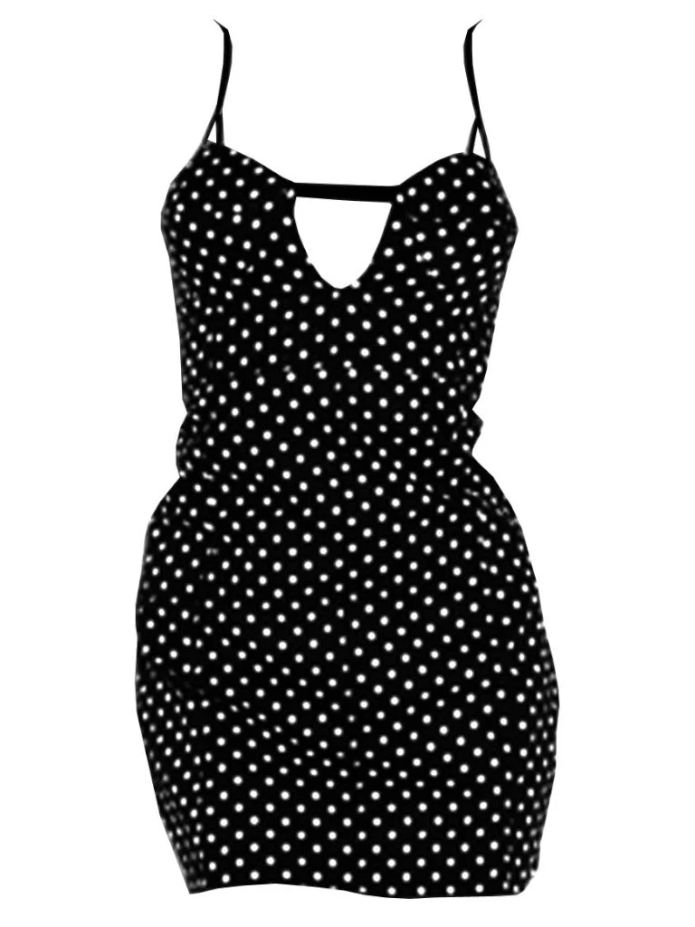 Pixie Dress - Black - Image 9