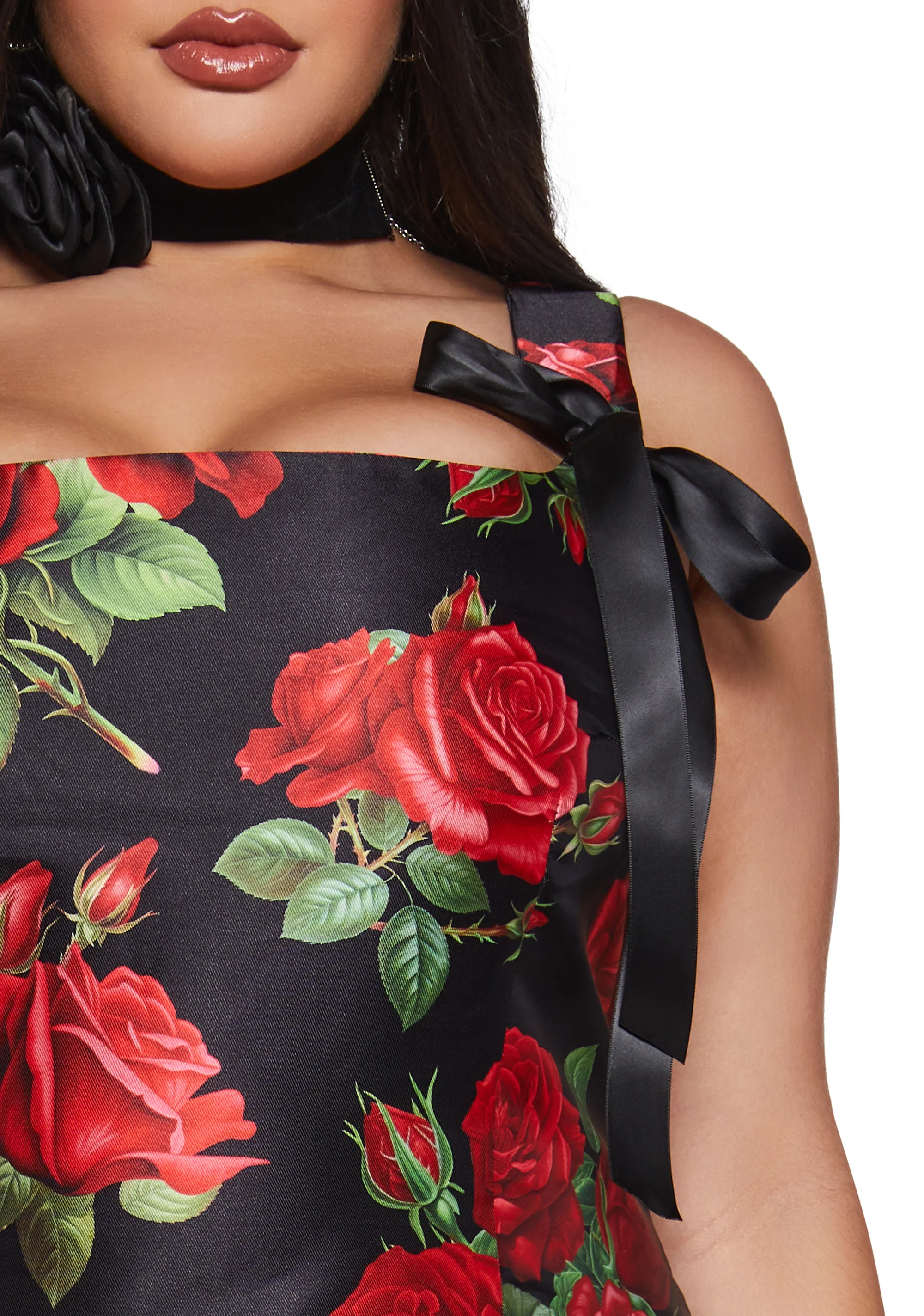 Pixie Stardust Mini Dress - Roses - Image 10