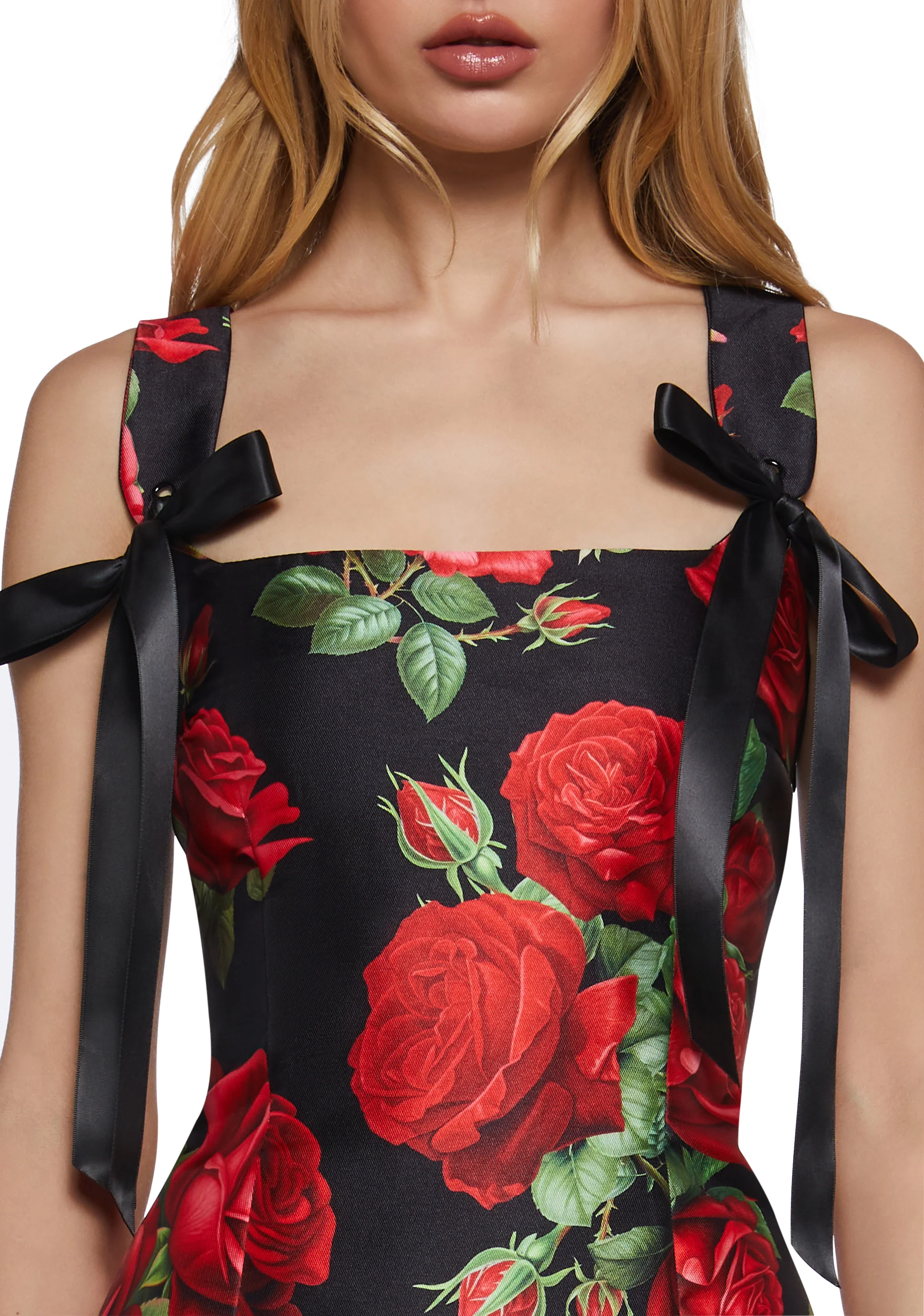 Pixie Stardust Mini Dress - Roses - Image 5