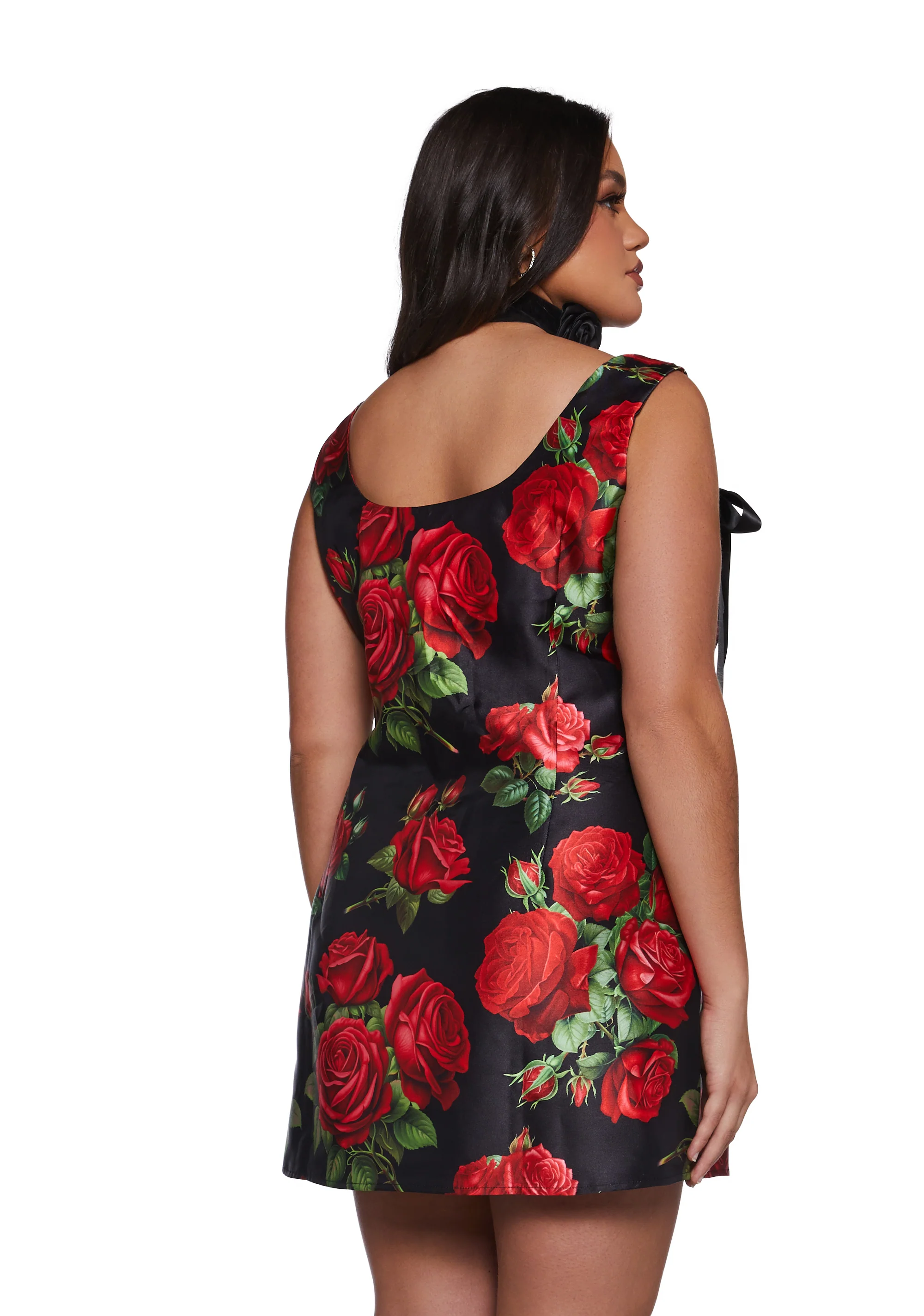 Pixie Stardust Mini Dress - Roses - Image 8