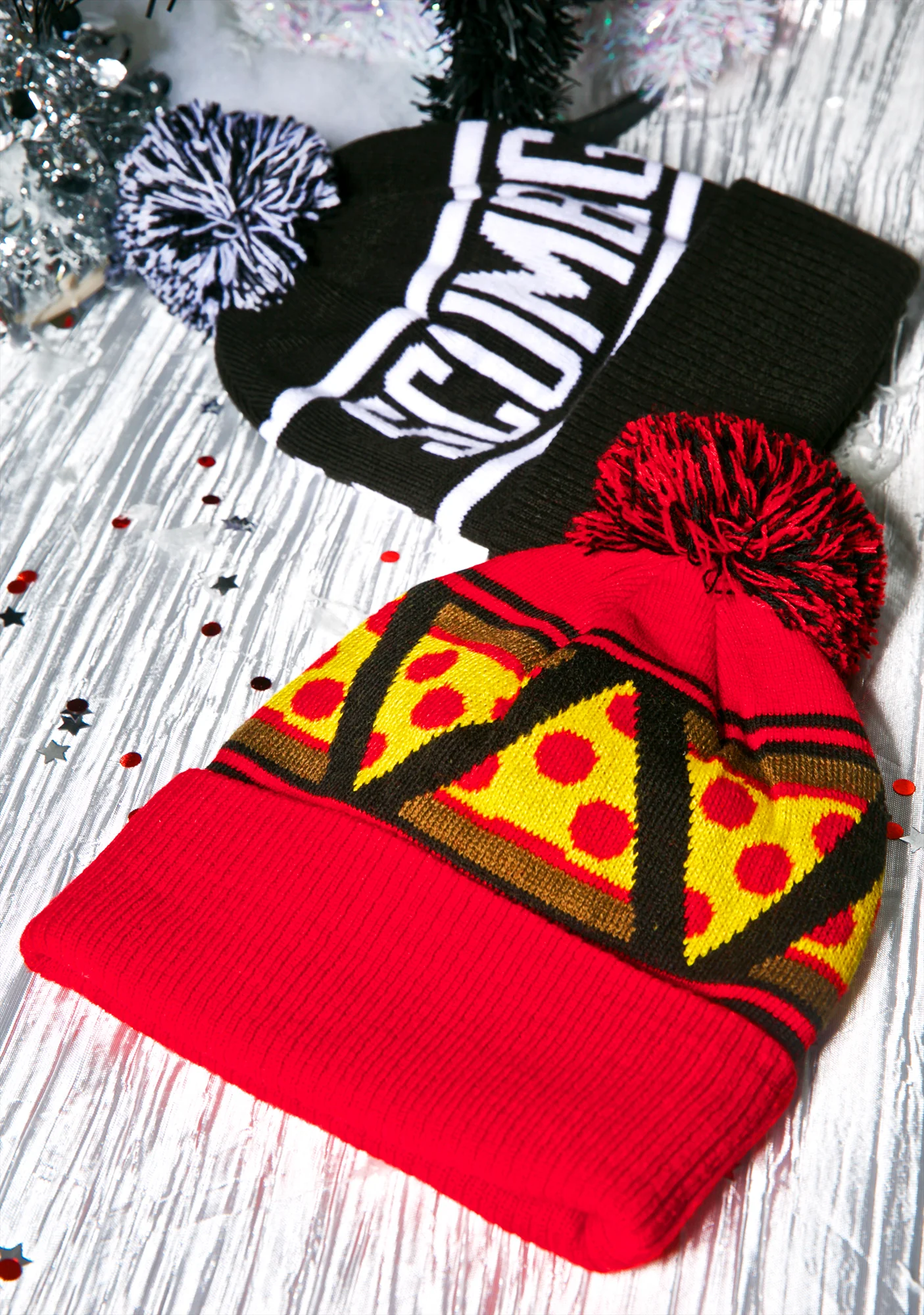 Pizza Knit Beanie - Image 3