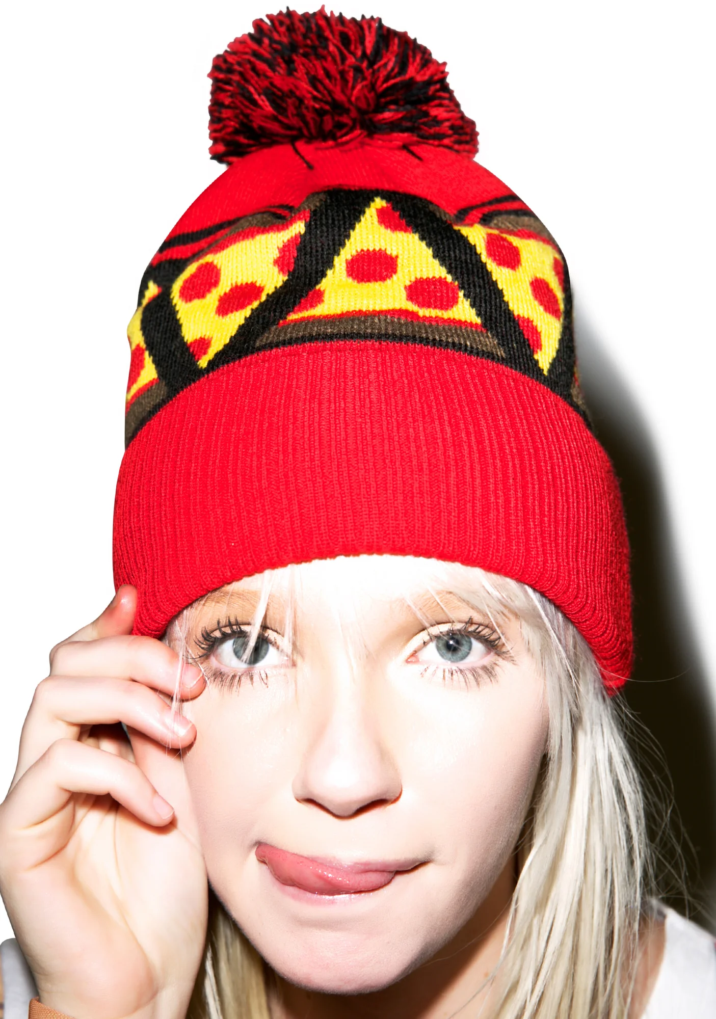Pizza Knit Beanie - Image 5