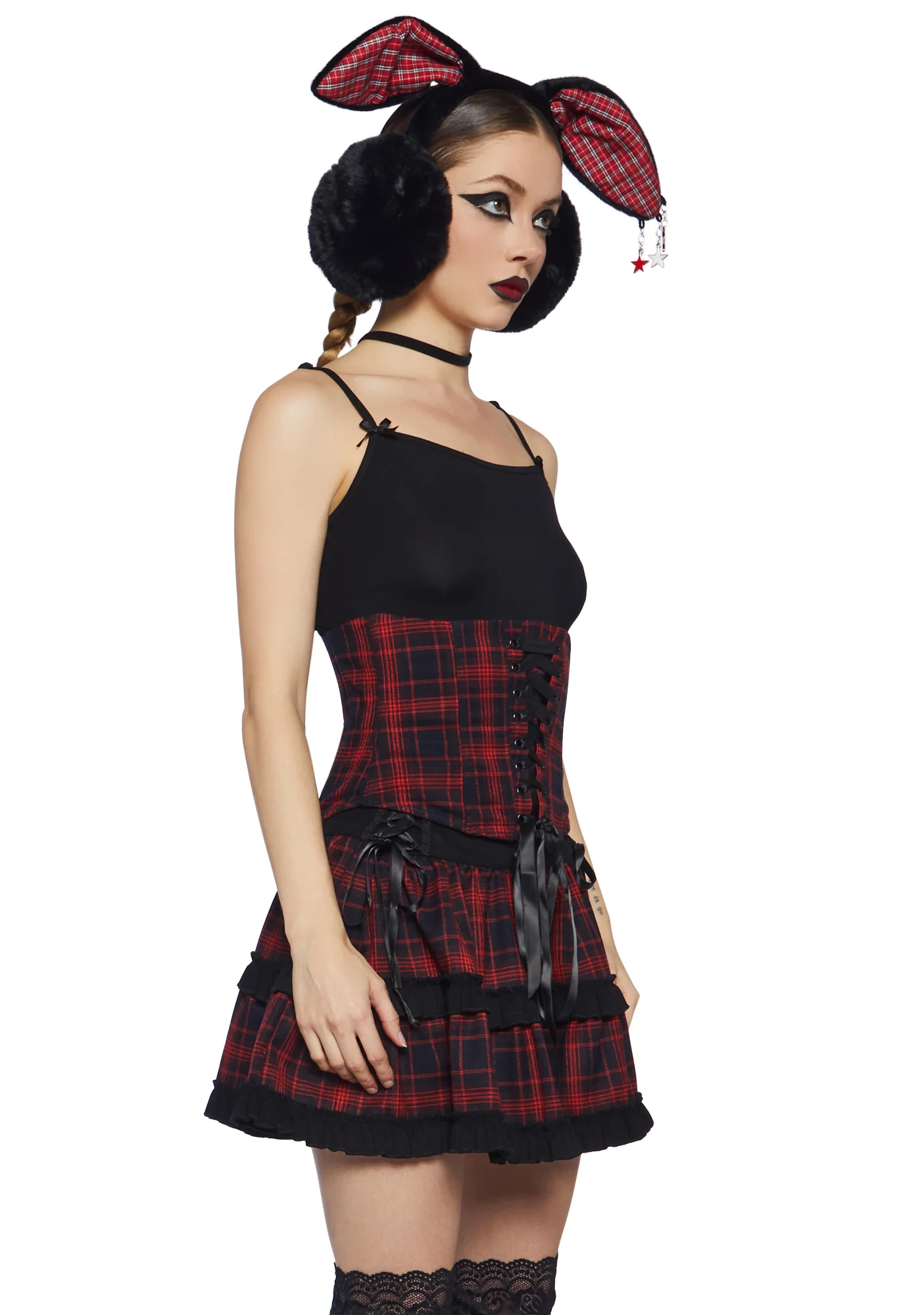 Goth Grooves Corset Top - Image 3