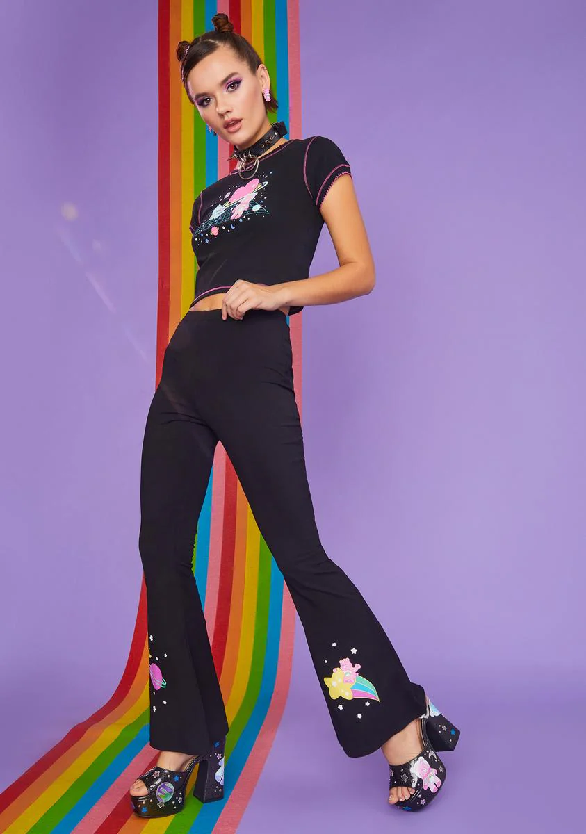 Planet Care Printed Flares - Image 3