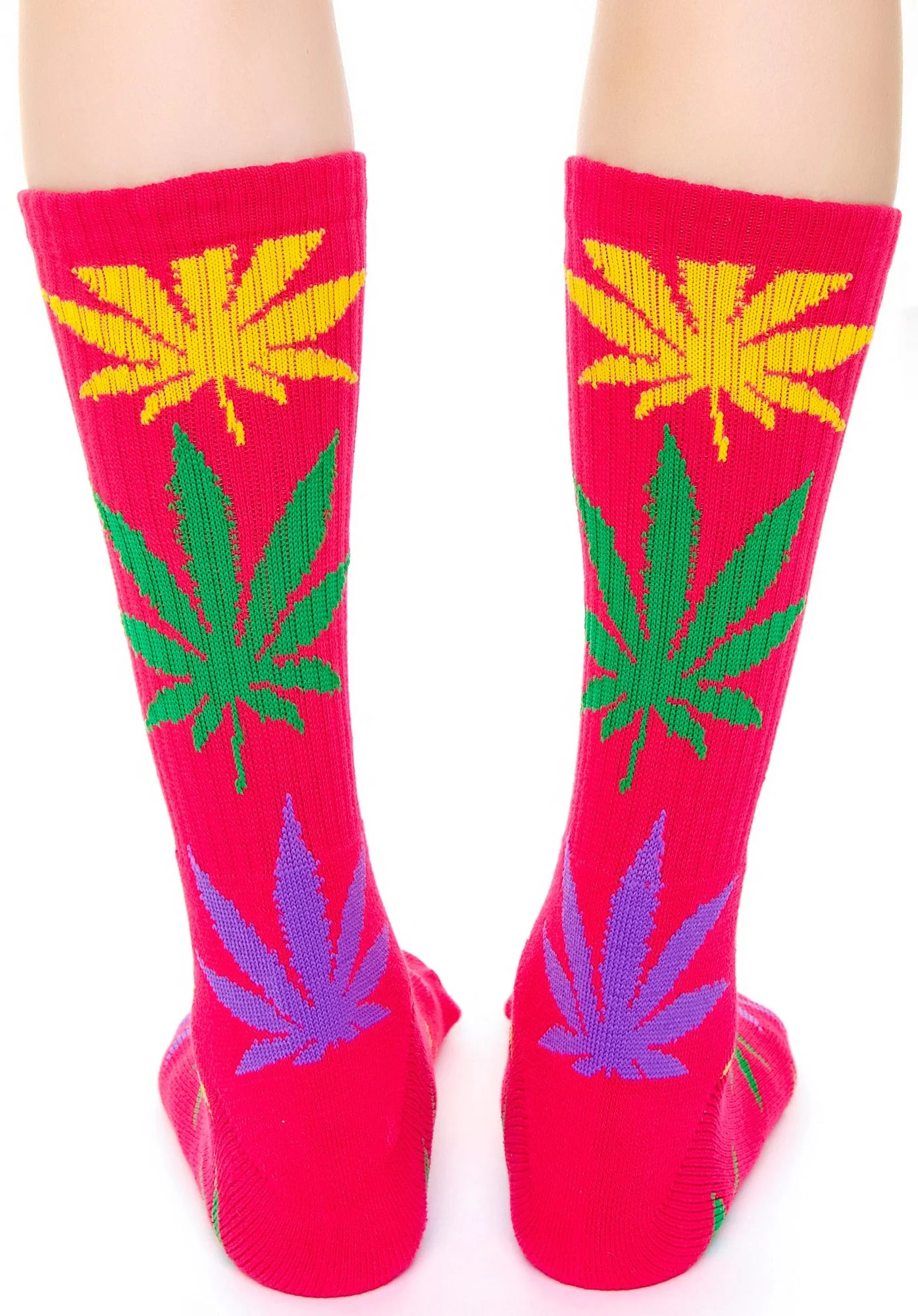 Plantlife Multi Color Sock - Orange - Image 3