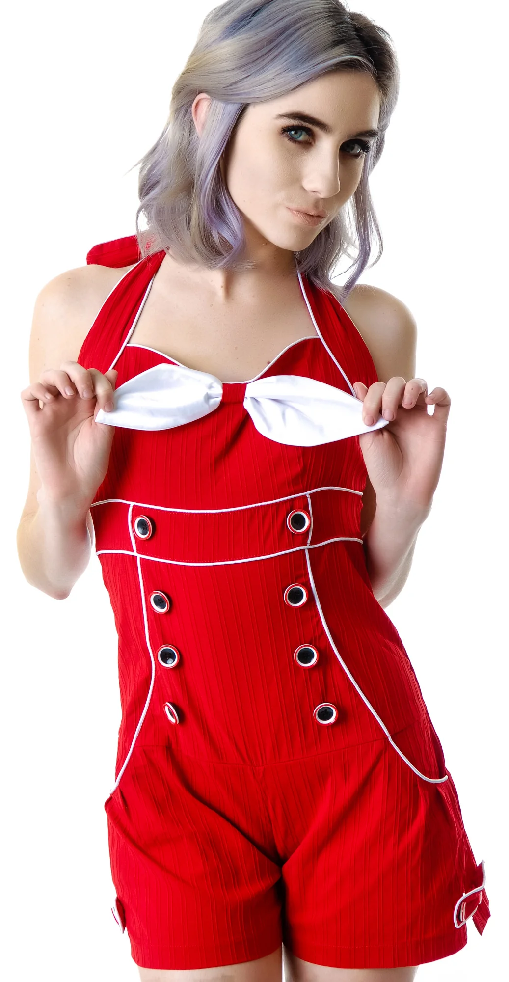 Play With Me Halter Playsuit - Image 5