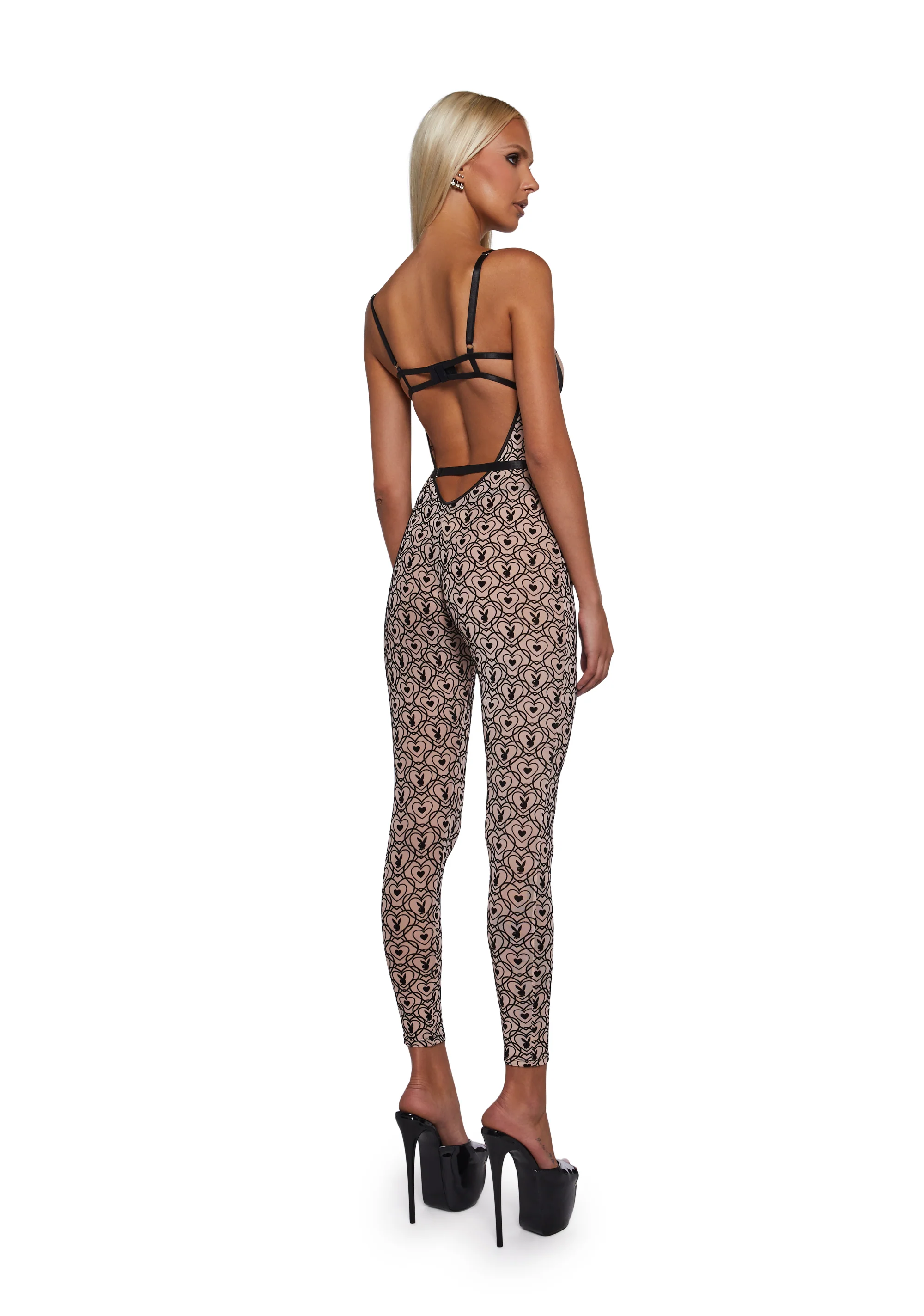 Playboy Bunny Kiss Sleeveless Catsuit - Image 4