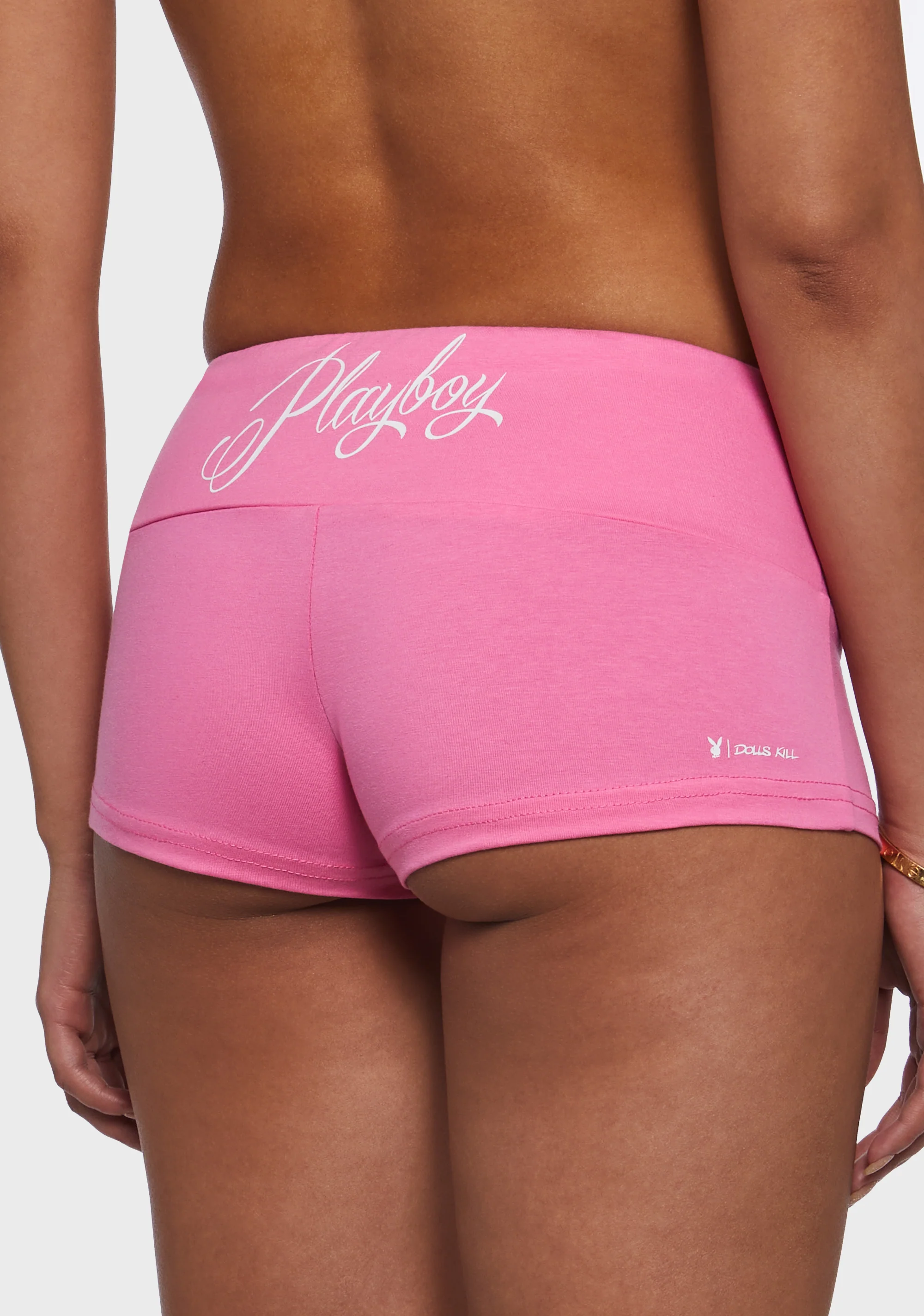 Playboy Mini Shorts - Pink - Image 8