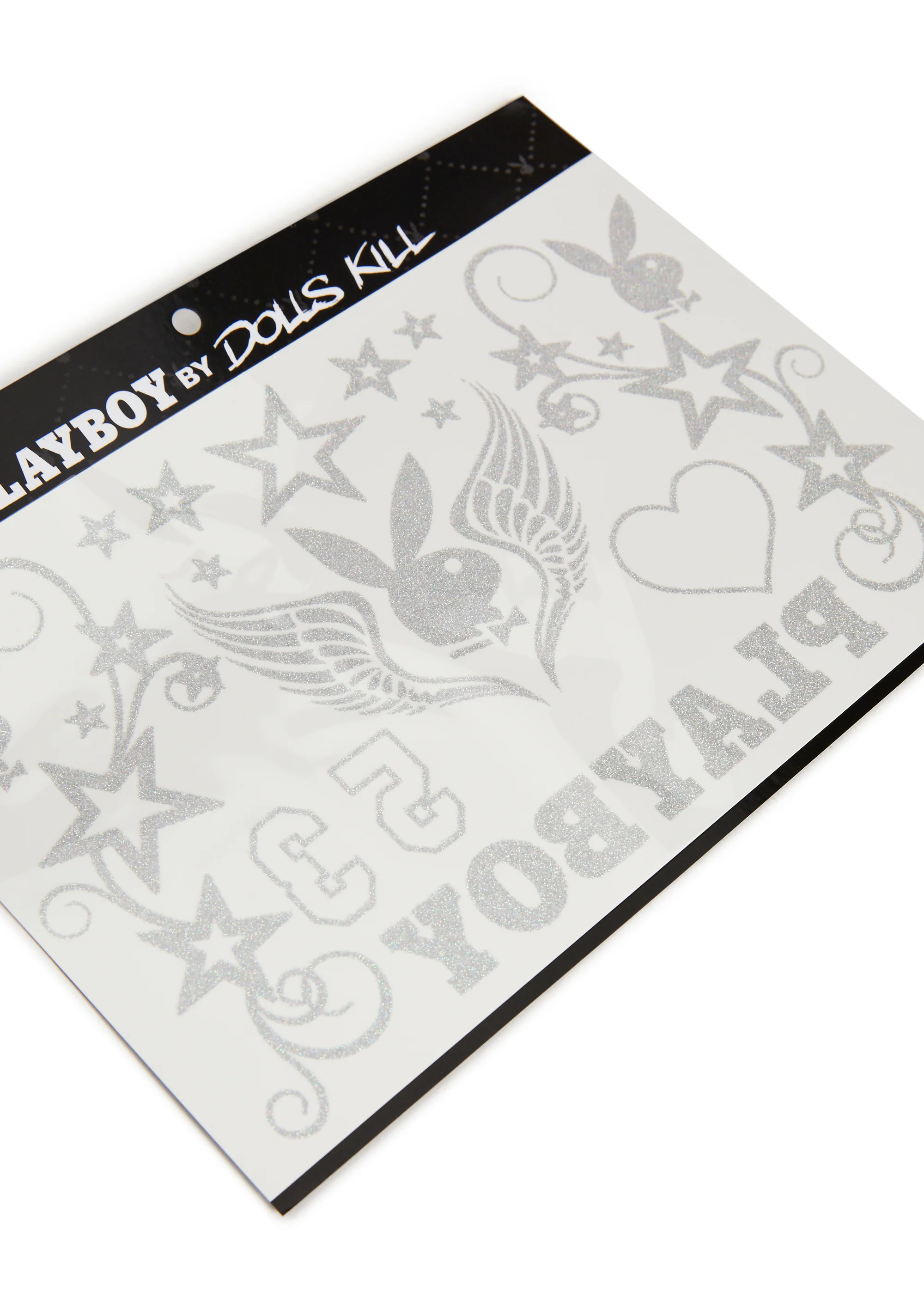Playboy Glitter Tattoo Sheet - Image 4