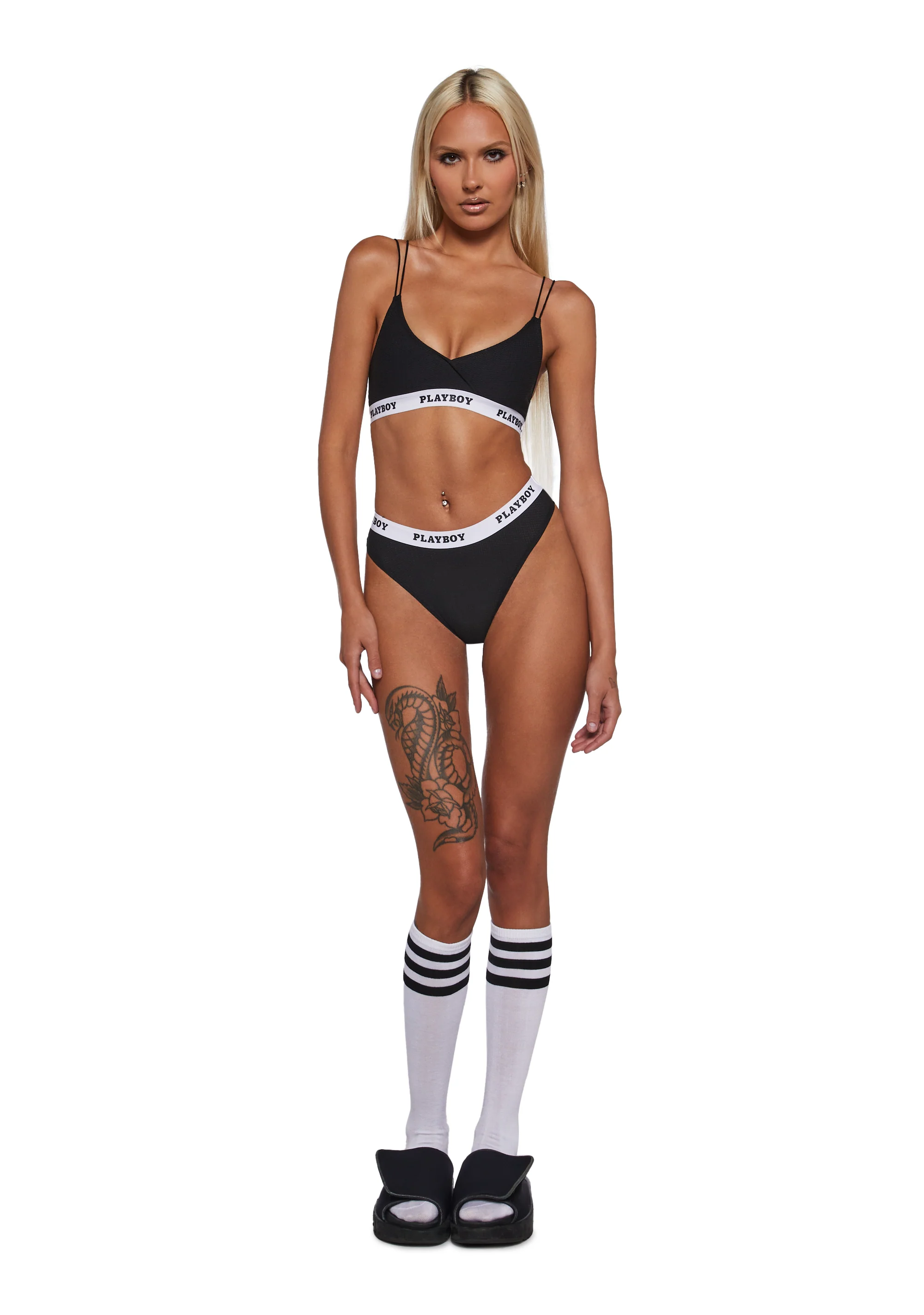 Playboy Lifestyle 2-Piece Set - Black - Image 2