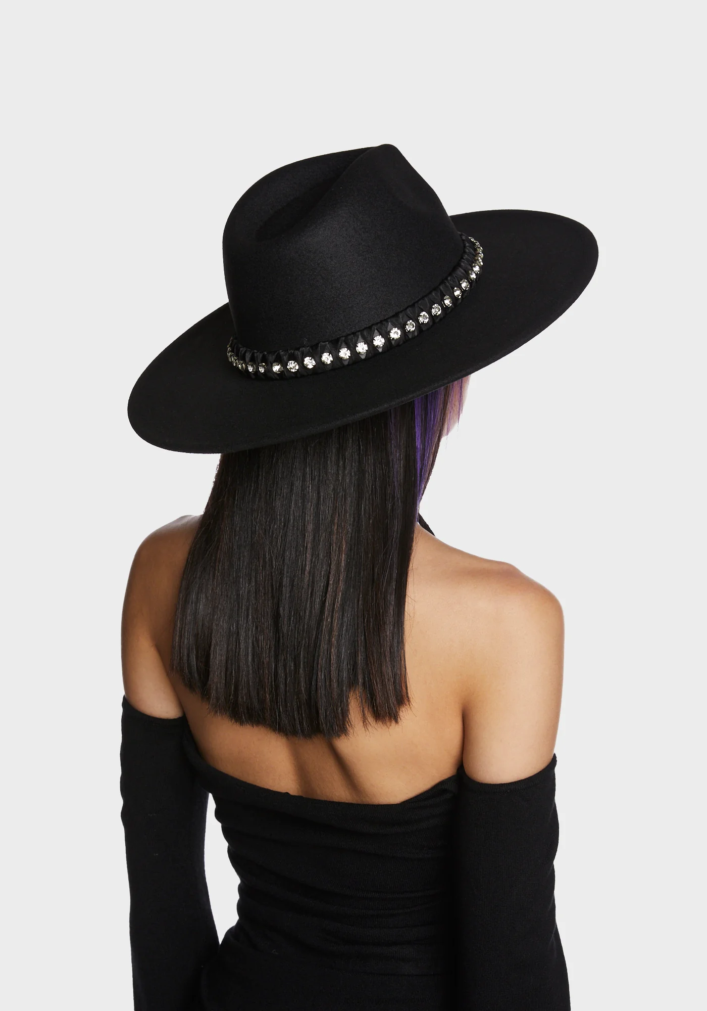 Playful Conversation Wide Brim Hat - Image 3