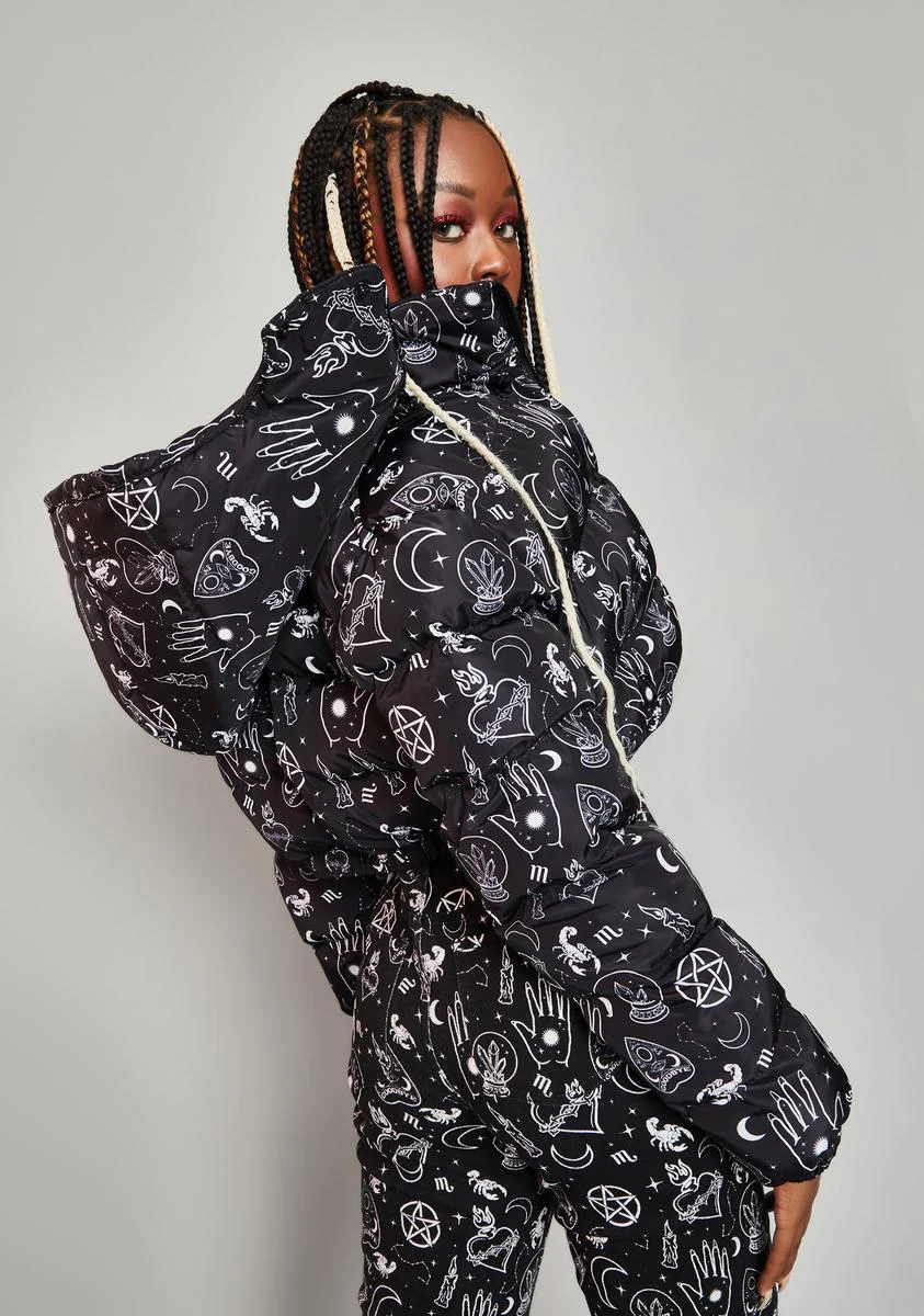 Playing With Magic Puffer Jacket - Image 4