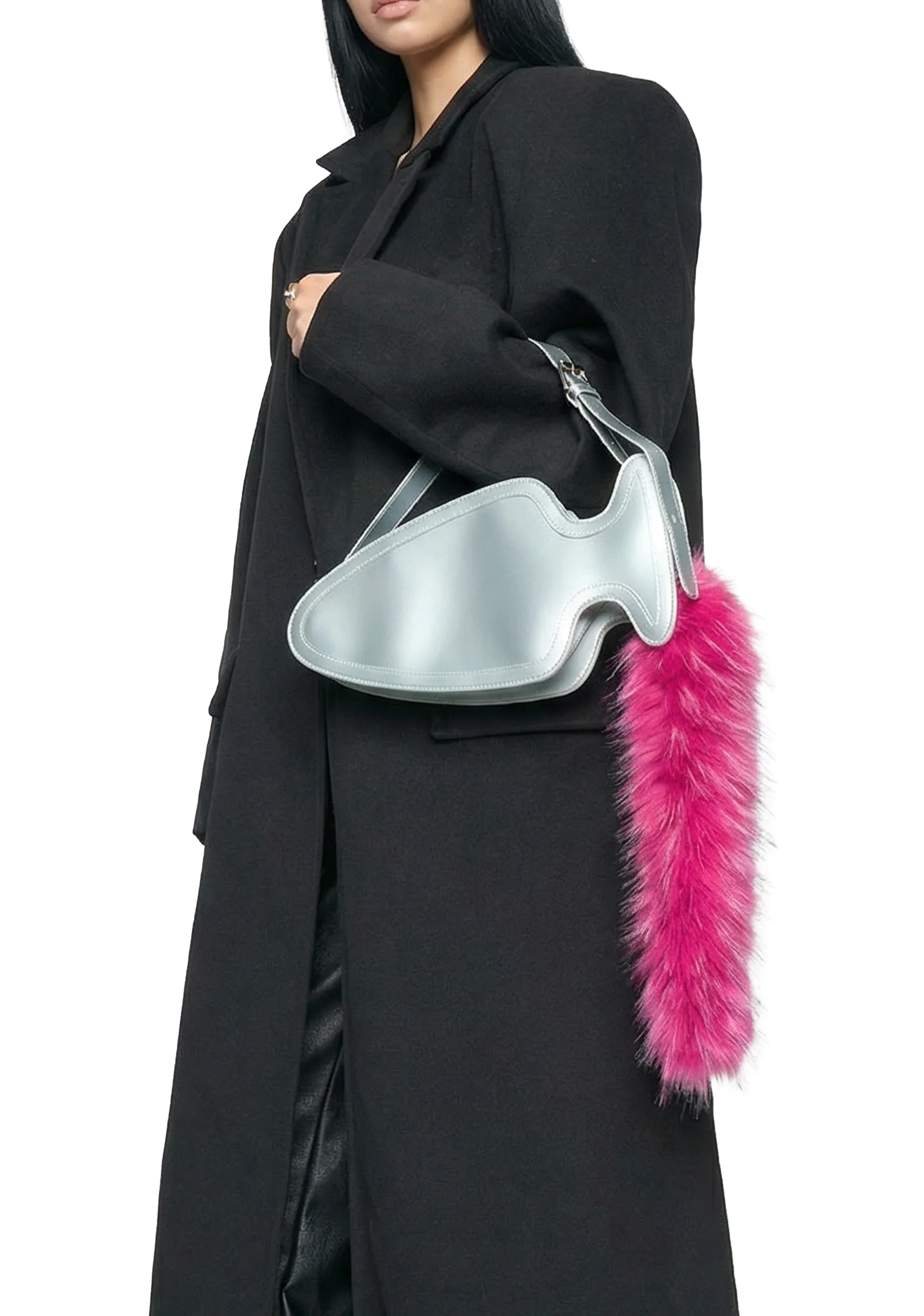 Plug Bag - Silver - Image 3
