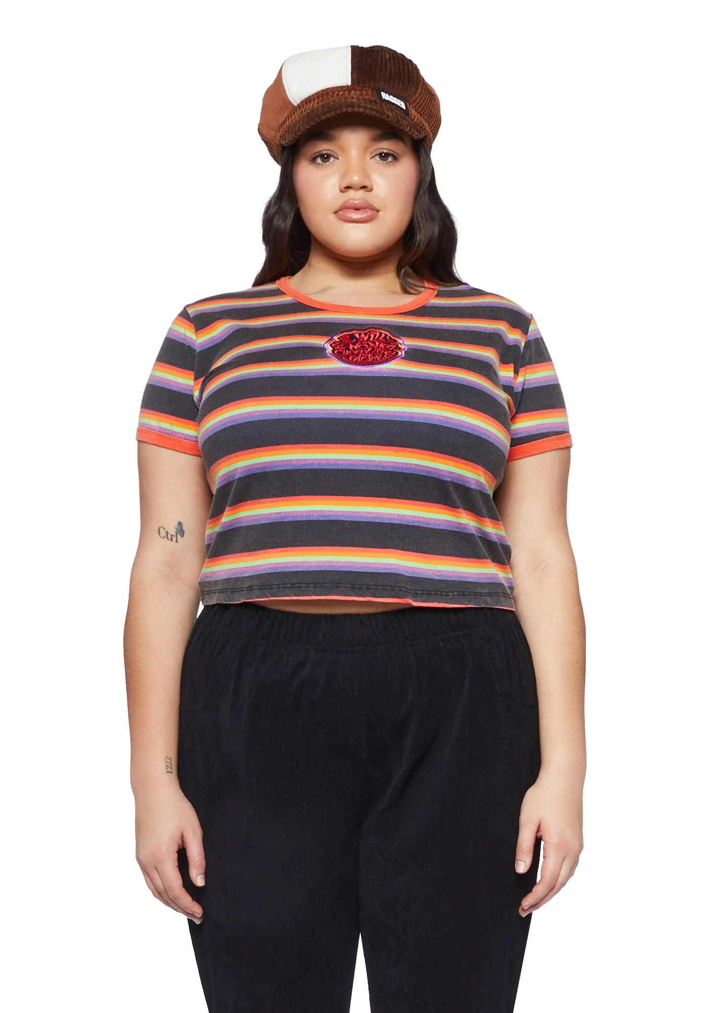Plus Candy Taster Ringer Tee