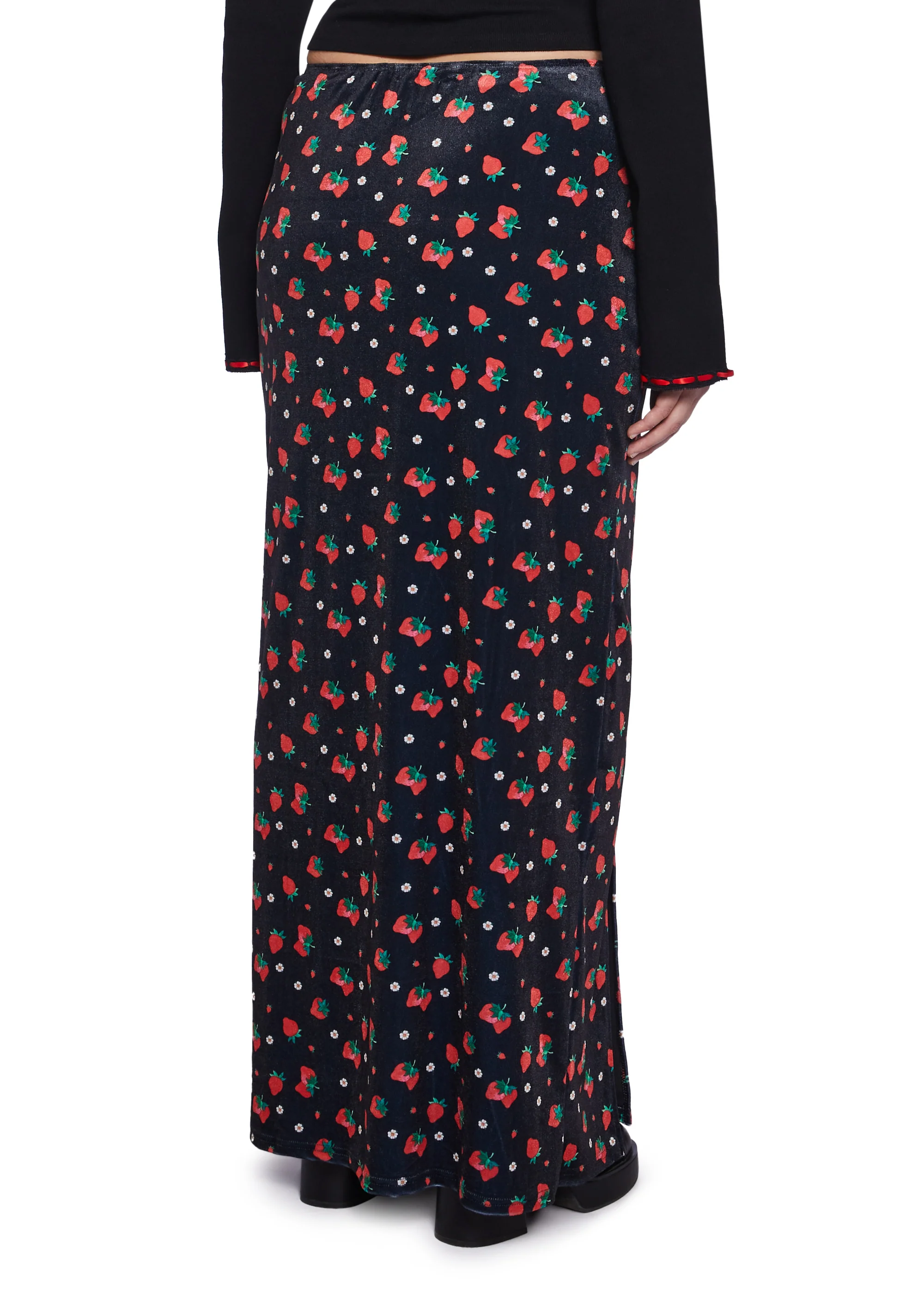 Plus Strawberry Shores Midi Skirt - Image 4
