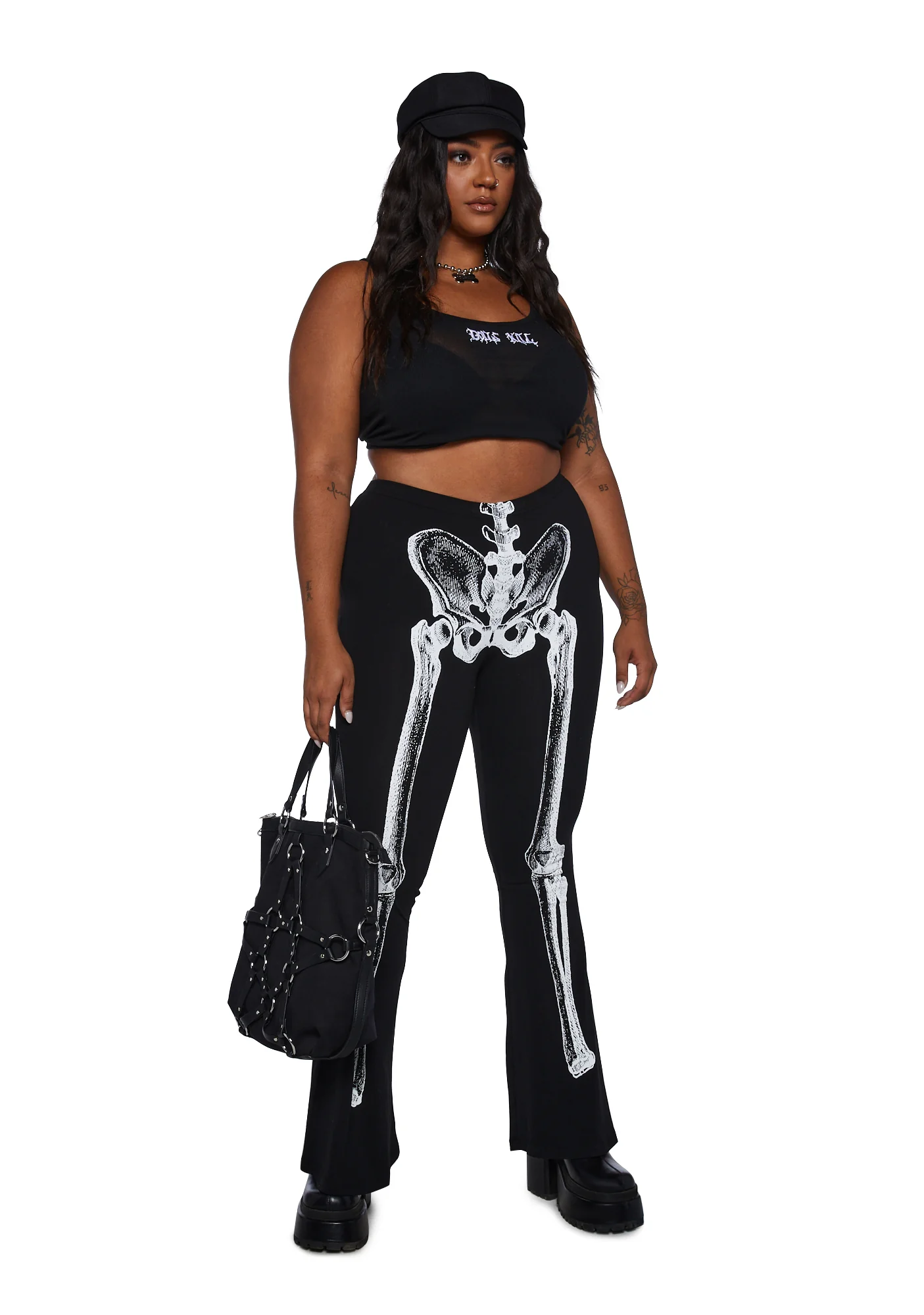 Plus Bone Rattler Flared Pants - Image 2