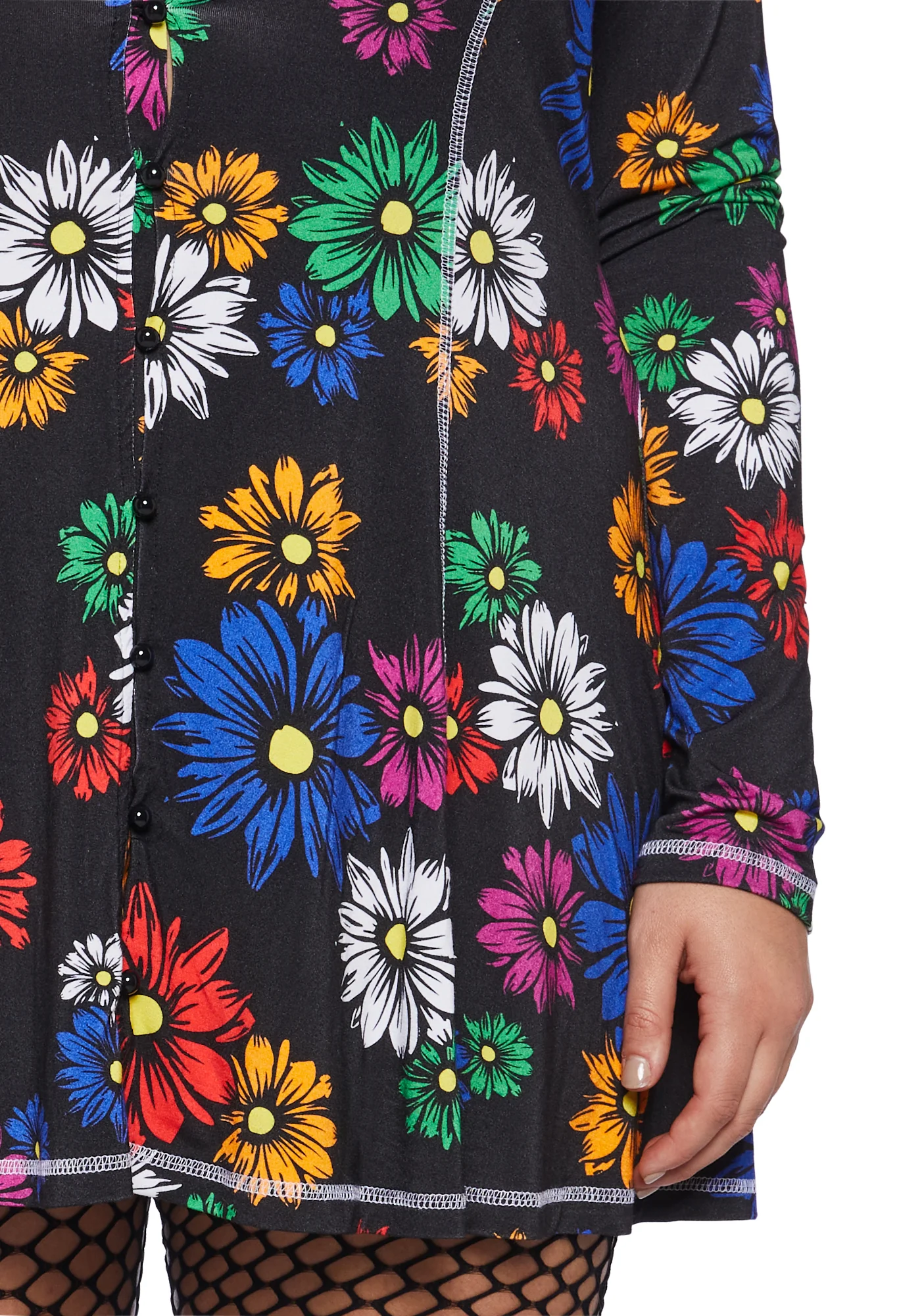Plus Botanic Bliss Mini Dress - Image 5