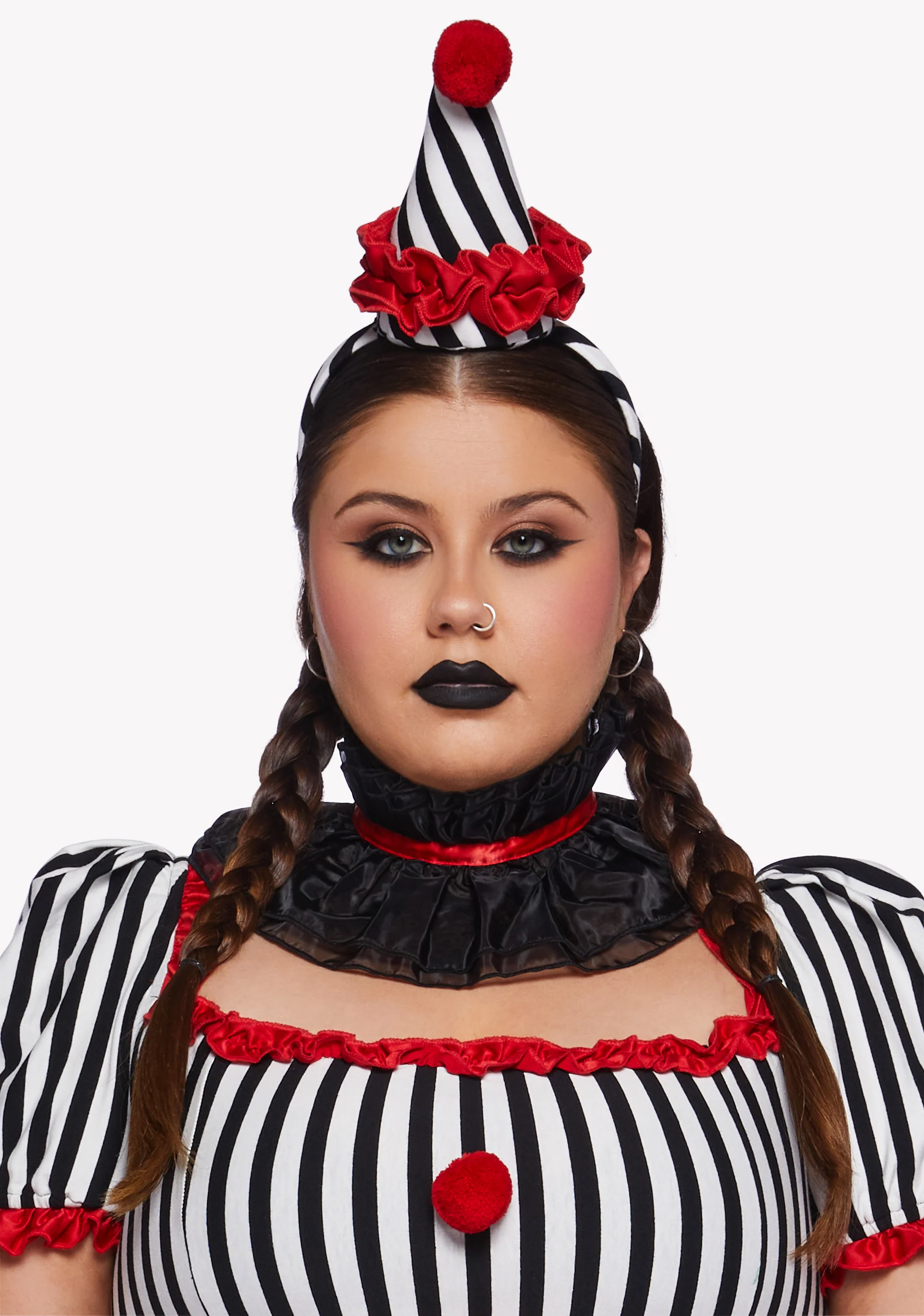 Plus Carnival Clown Costume Set - Image 7