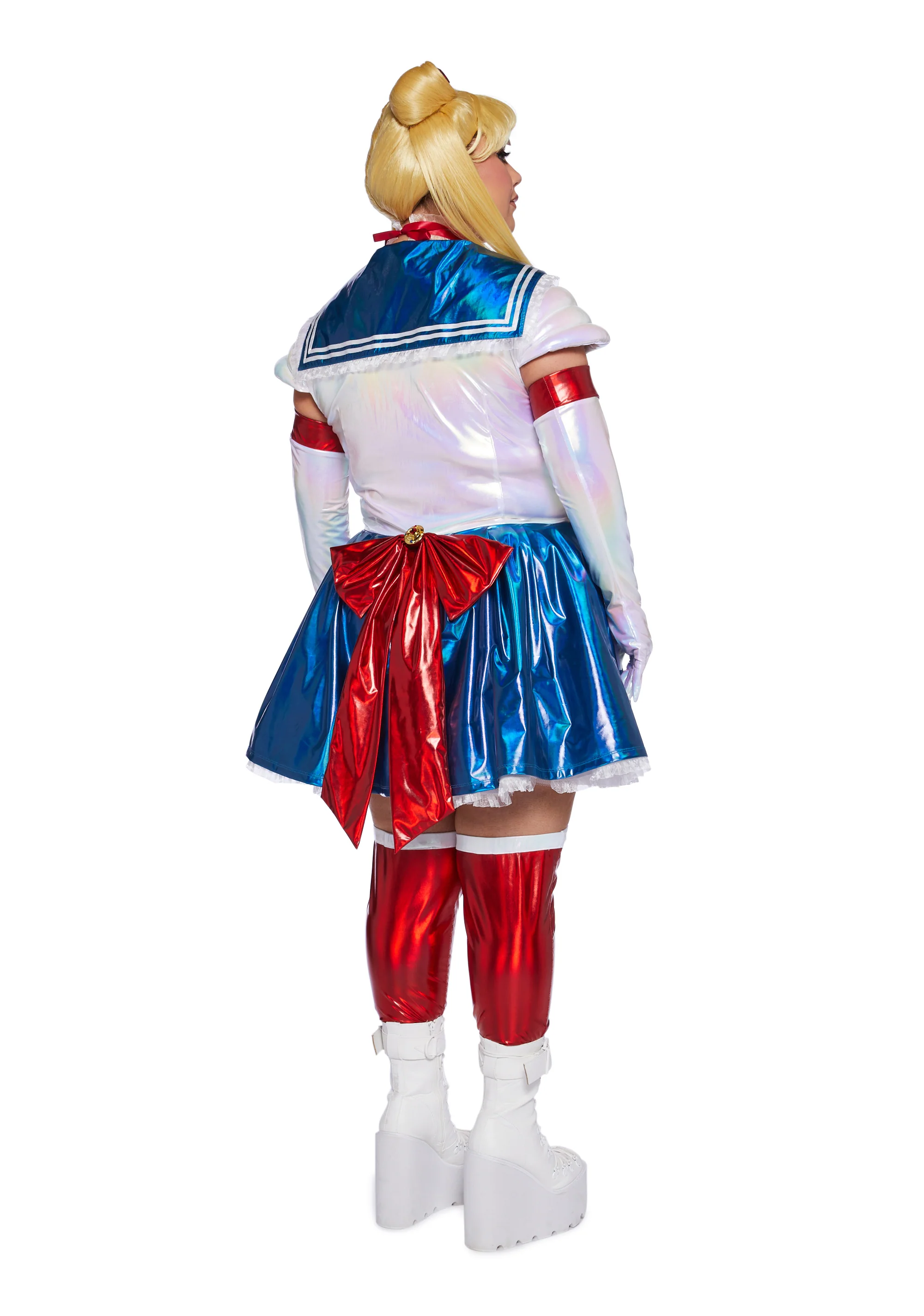 Plus Celestial Sailor Premium Costume And Wig Set - Image 4