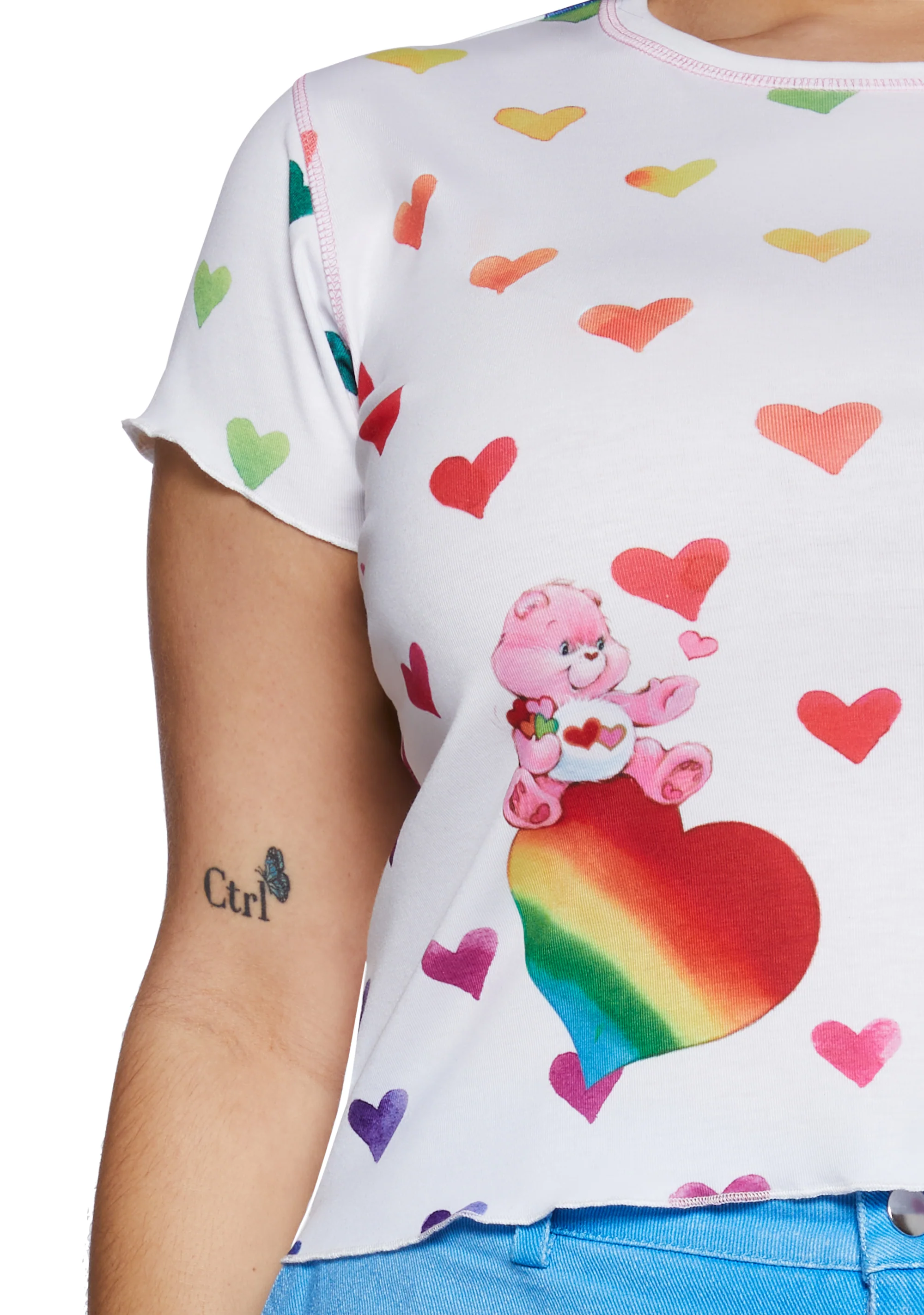 Plus Cheering For You Baby Tee - Image 5
