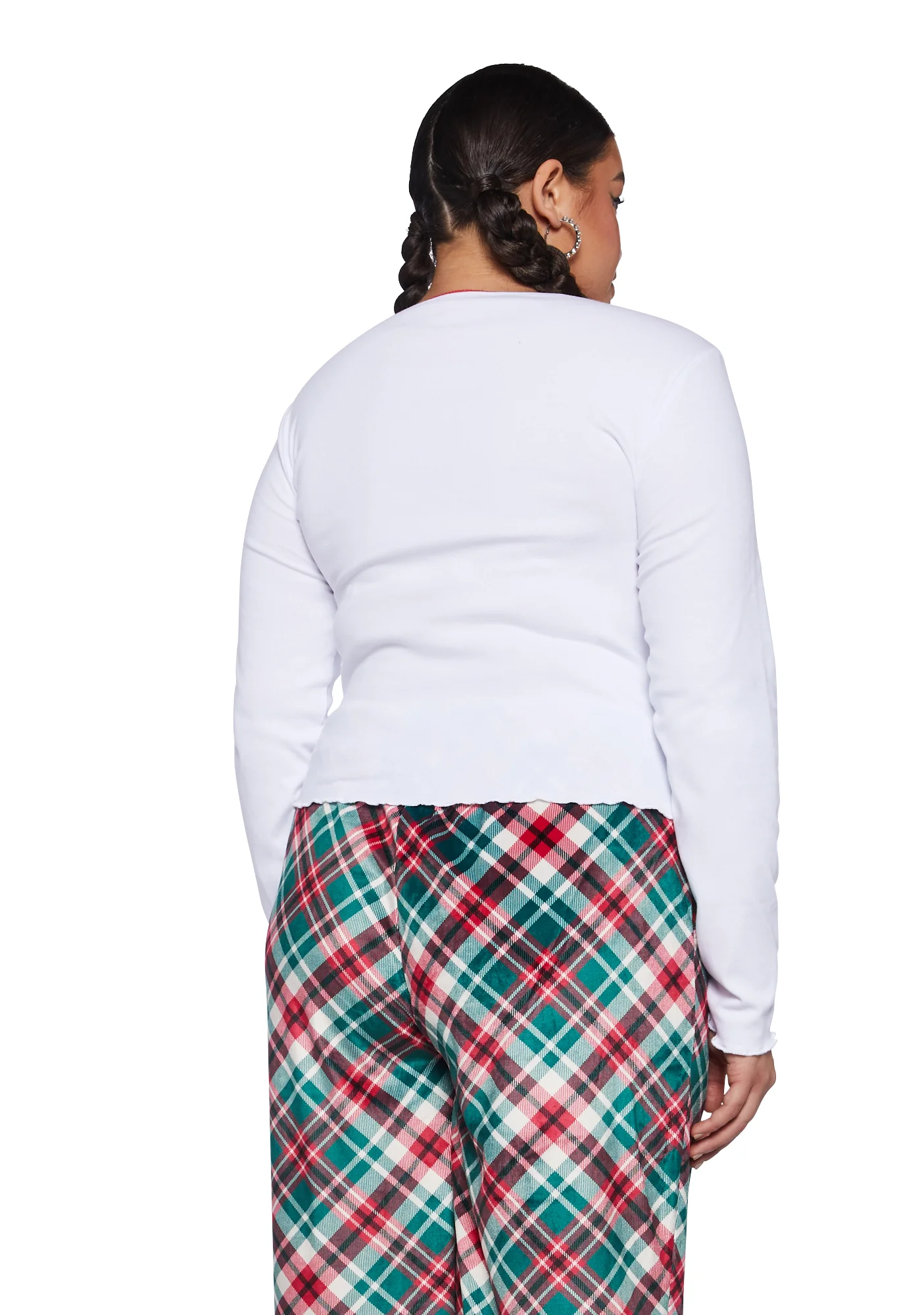 Plus Clause A Scene Long Sleeve Top - Image 4