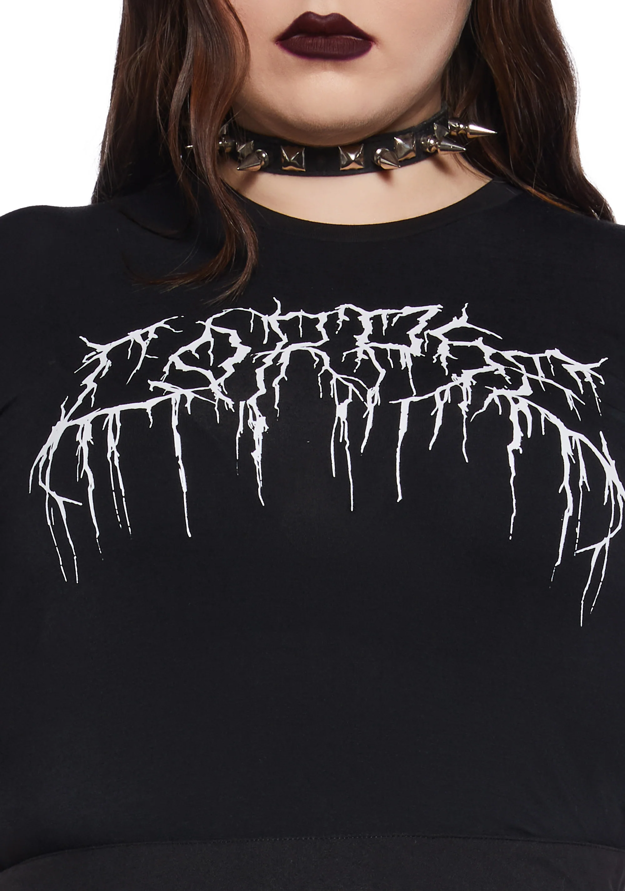 Plus Abra Cadaver Baby Tee - Image 5
