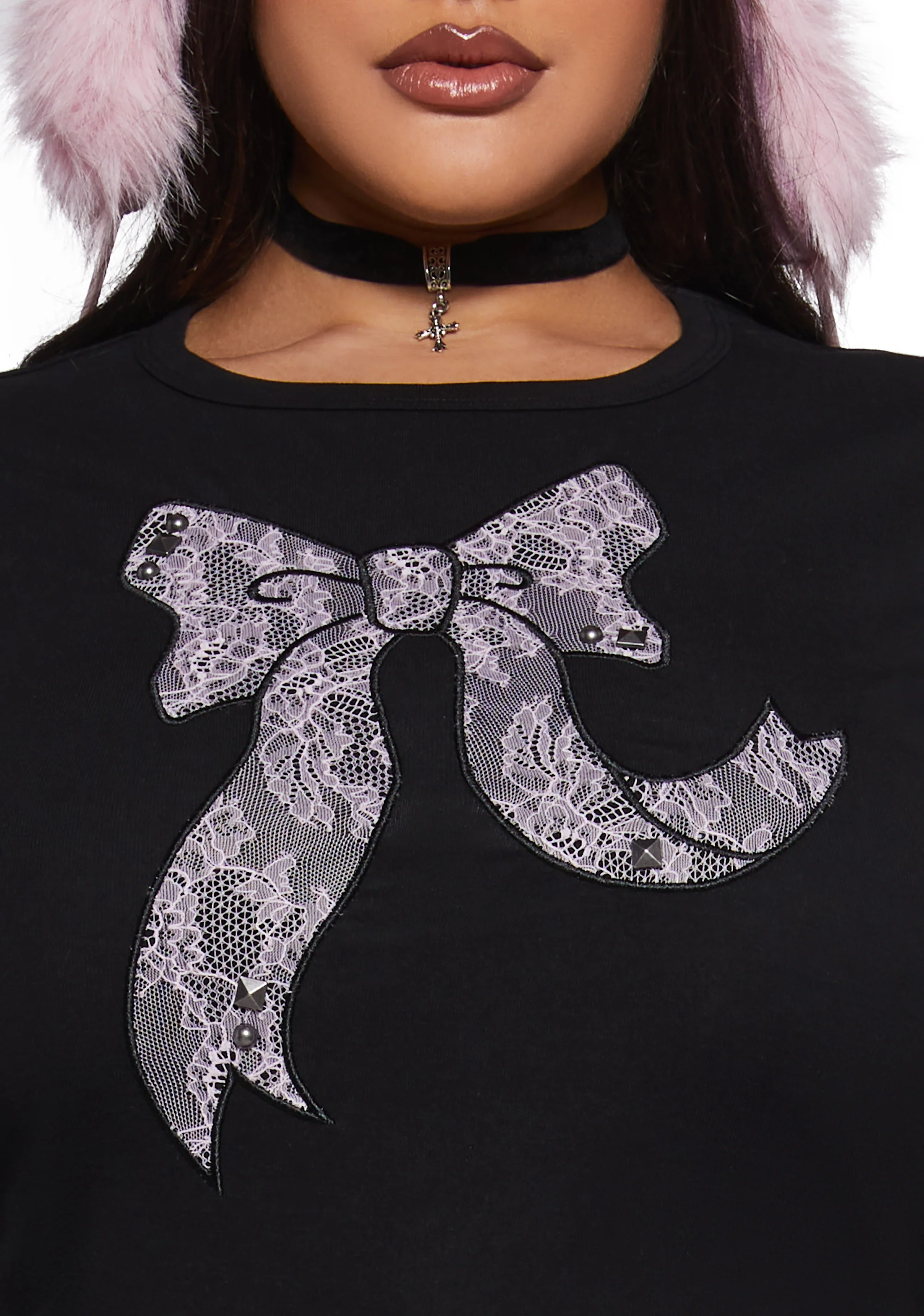 Plus Couldn’t Care Less Graphic Tee - Image 5