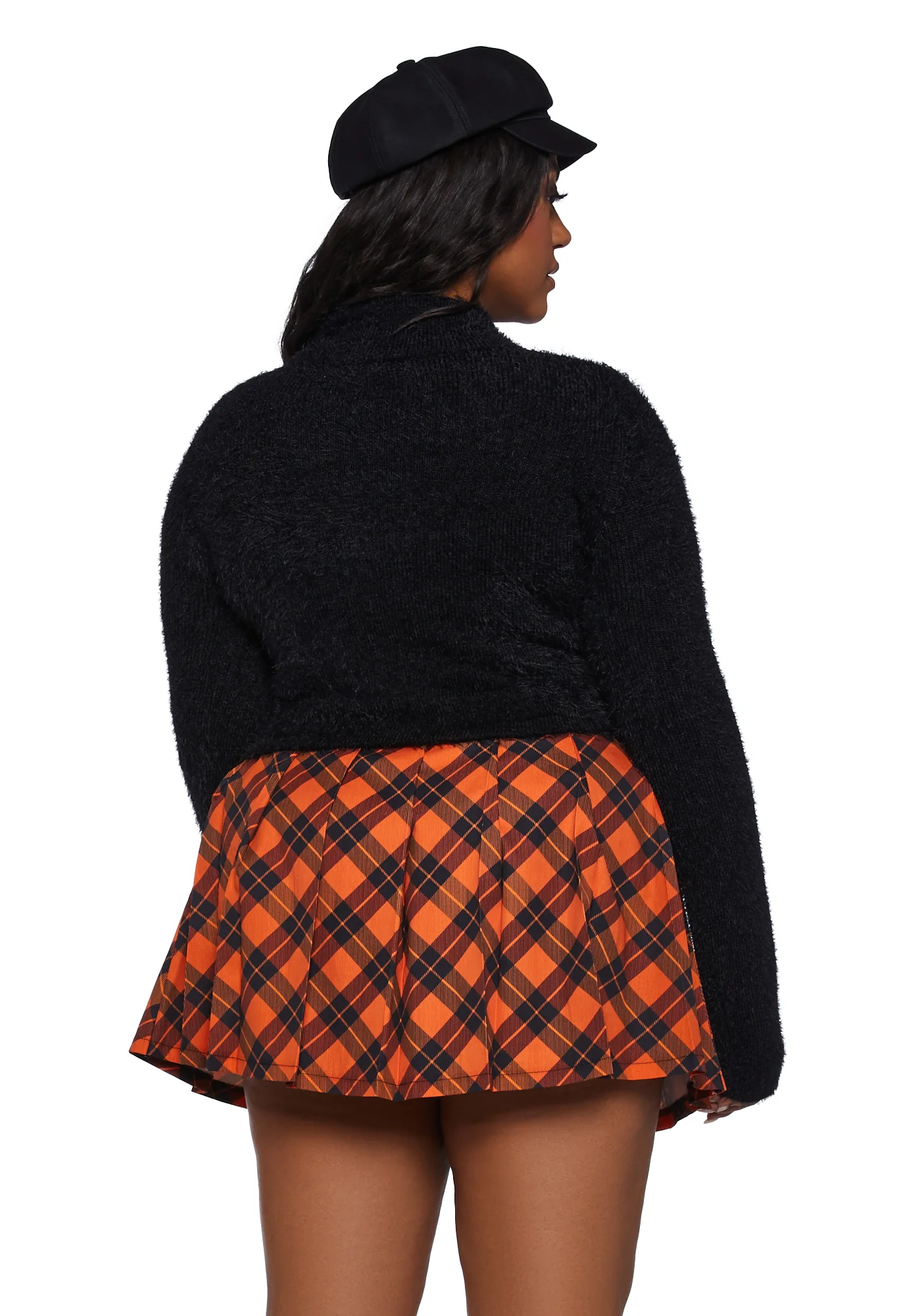 Plus Cut It Out Crop Sweater - Image 4