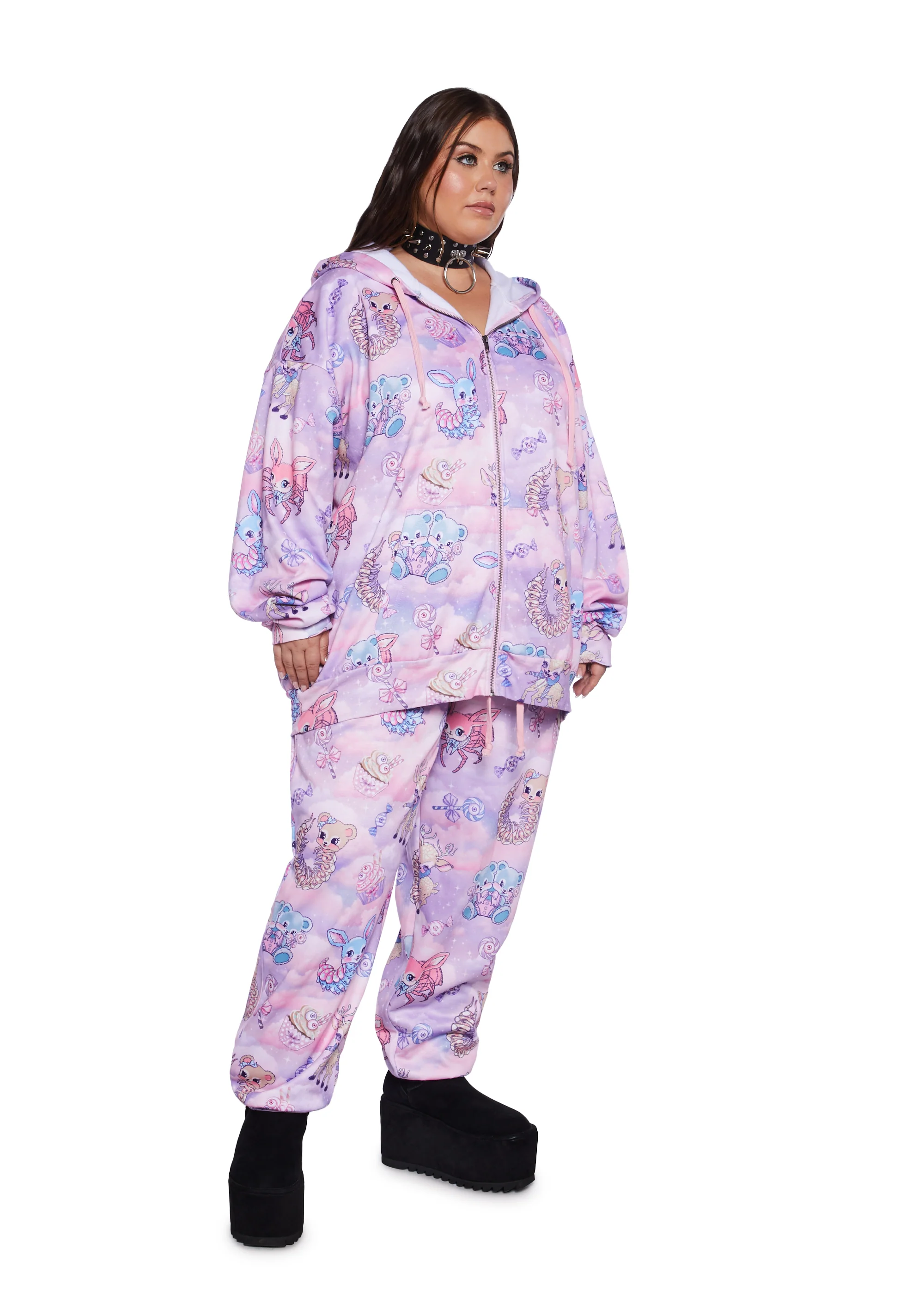 Plus Demented Sweetness Jogger Sweatpants - Image 2