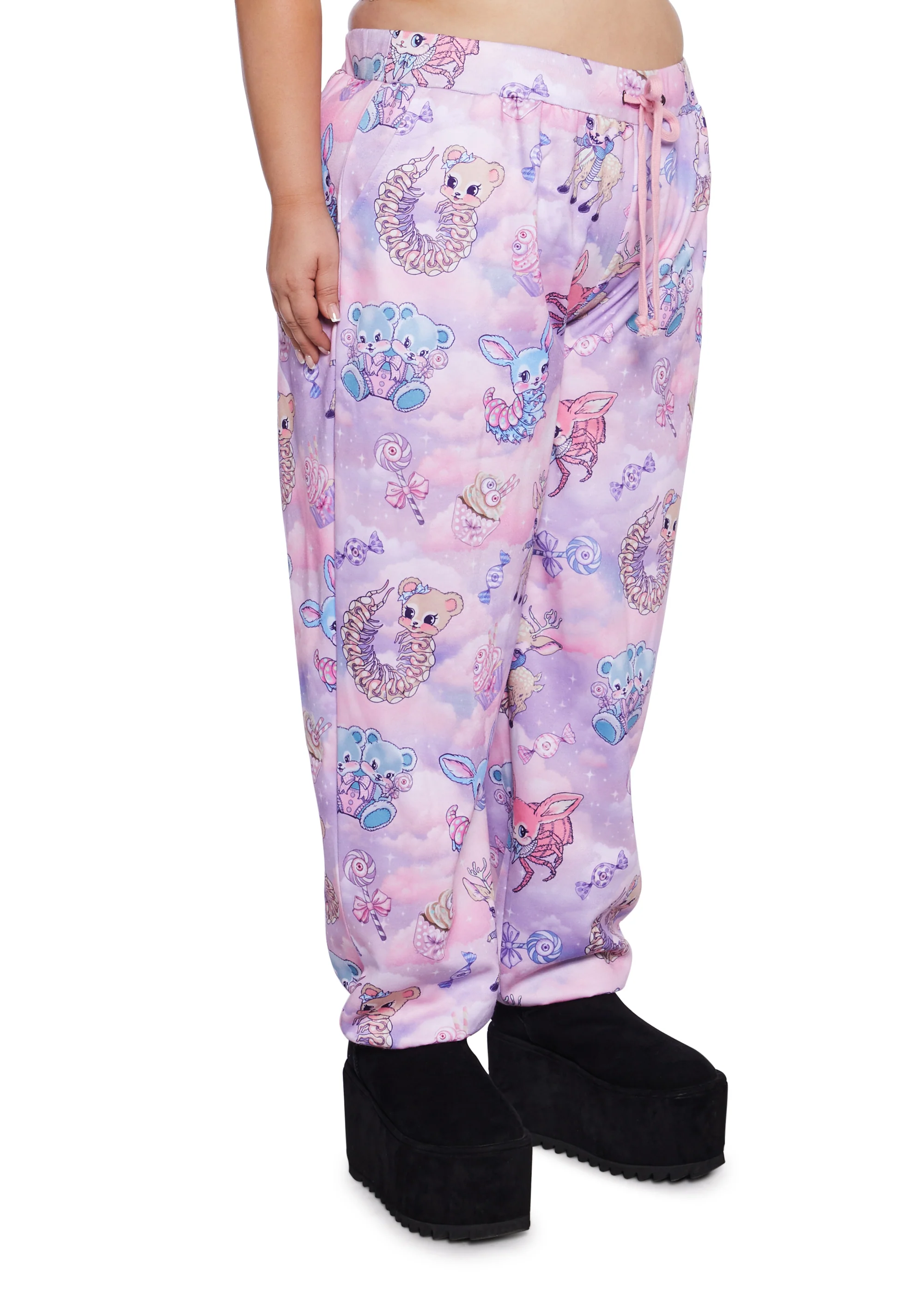 Plus Demented Sweetness Jogger Sweatpants - Image 3
