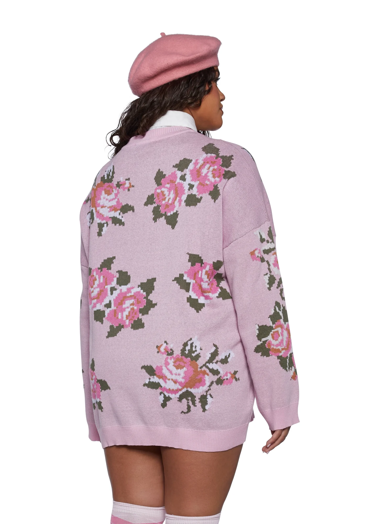 Plus Equestrian Club Oversized Sweater - Image 5