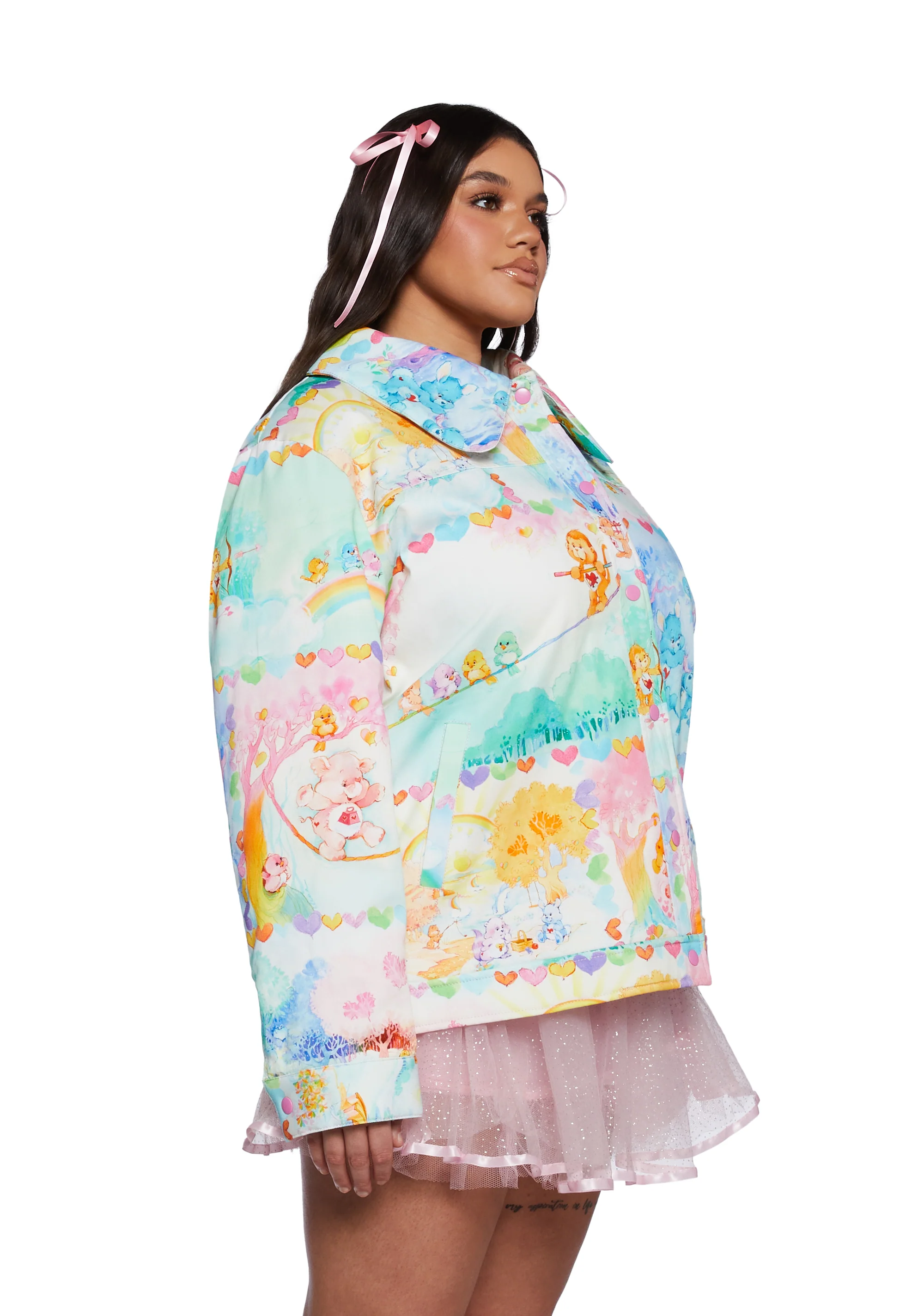 Plus Friendship Forever Twill Jacket - Image 3