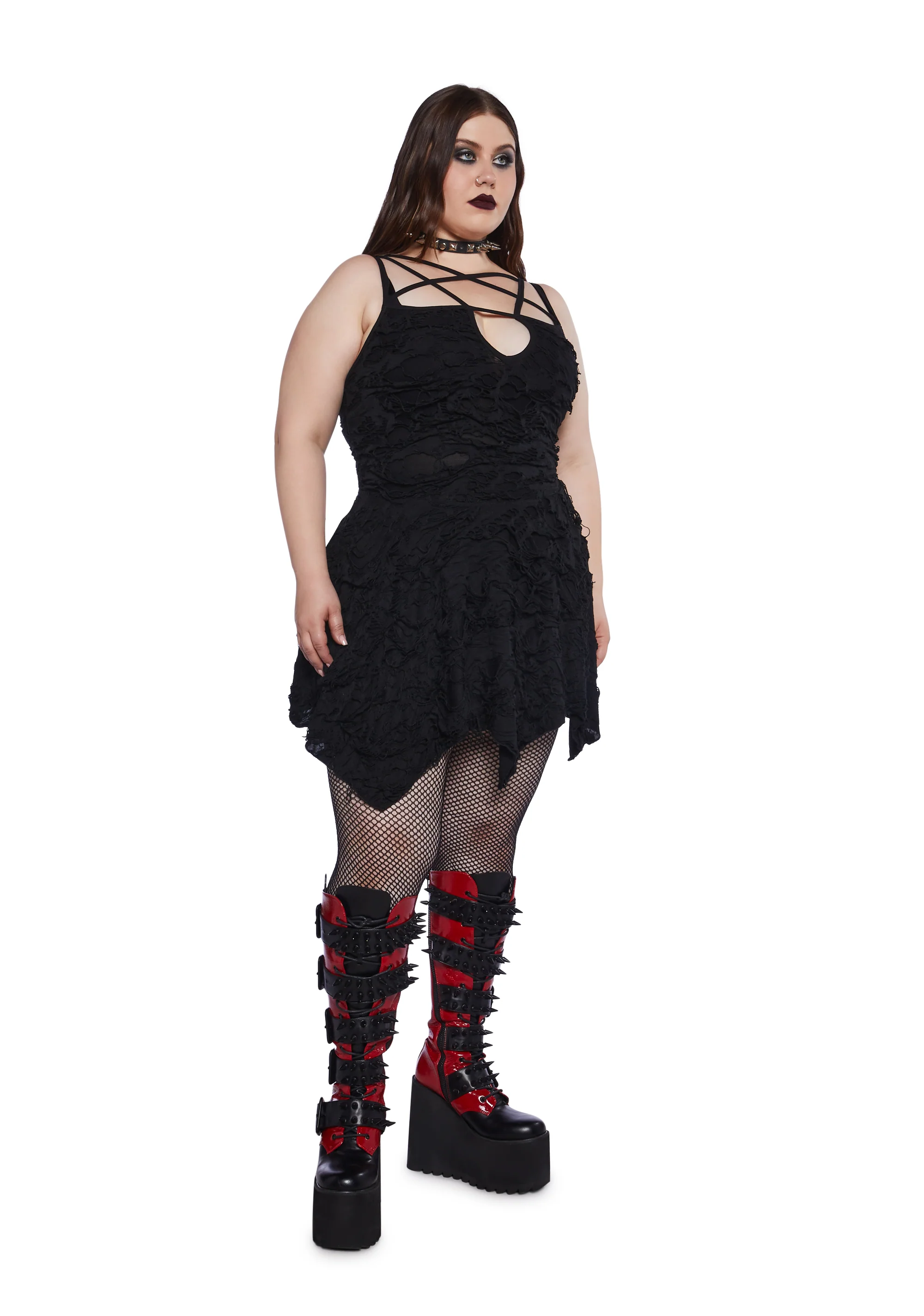 Plus Hex Vex Mini Dress - Image 2