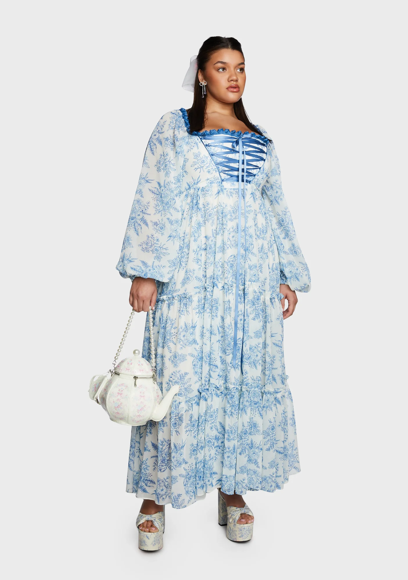 Plus Holding Court Maxi Dress - Image 5