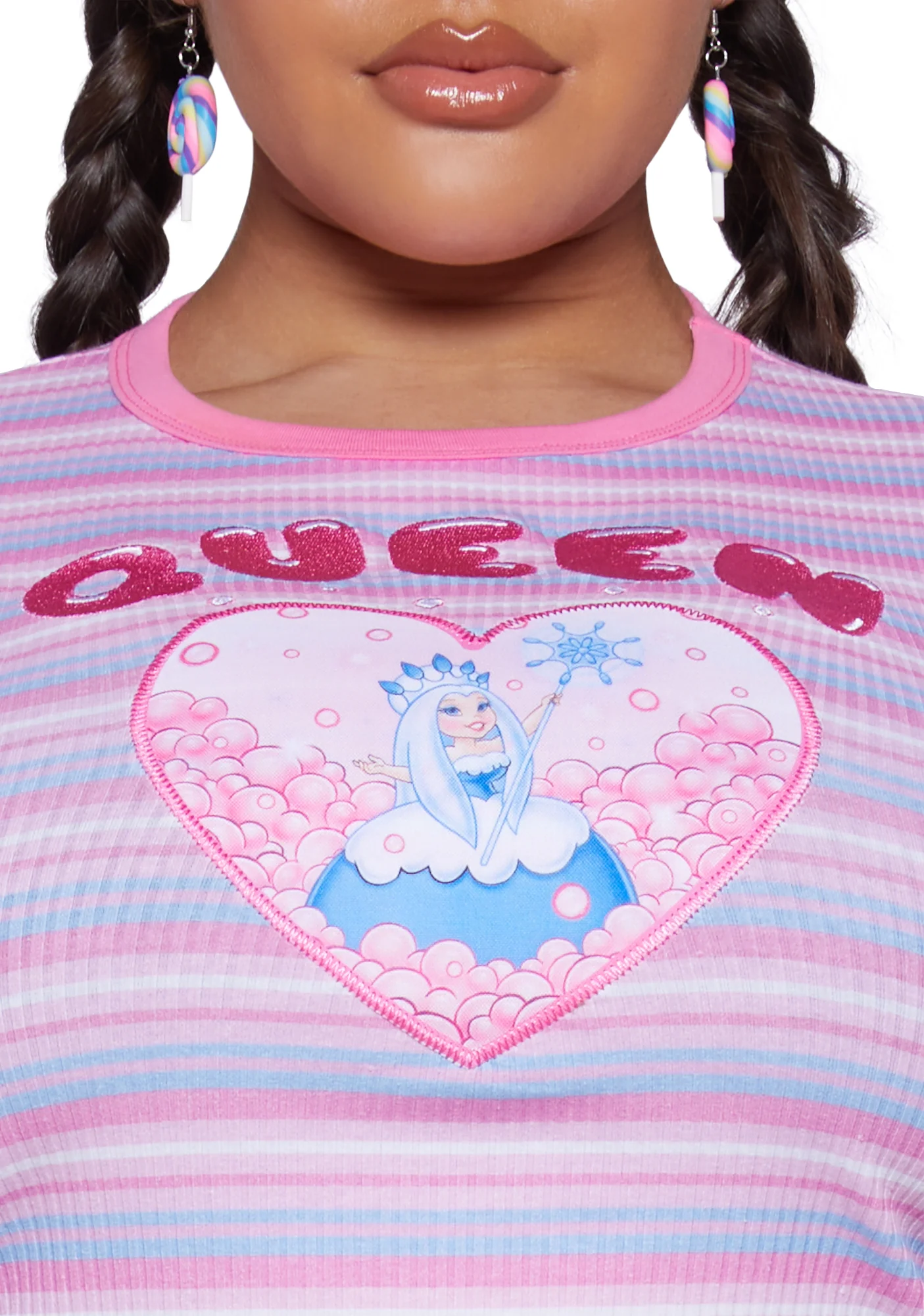 Plus Ice Palace Princess Baby Tee - Image 2
