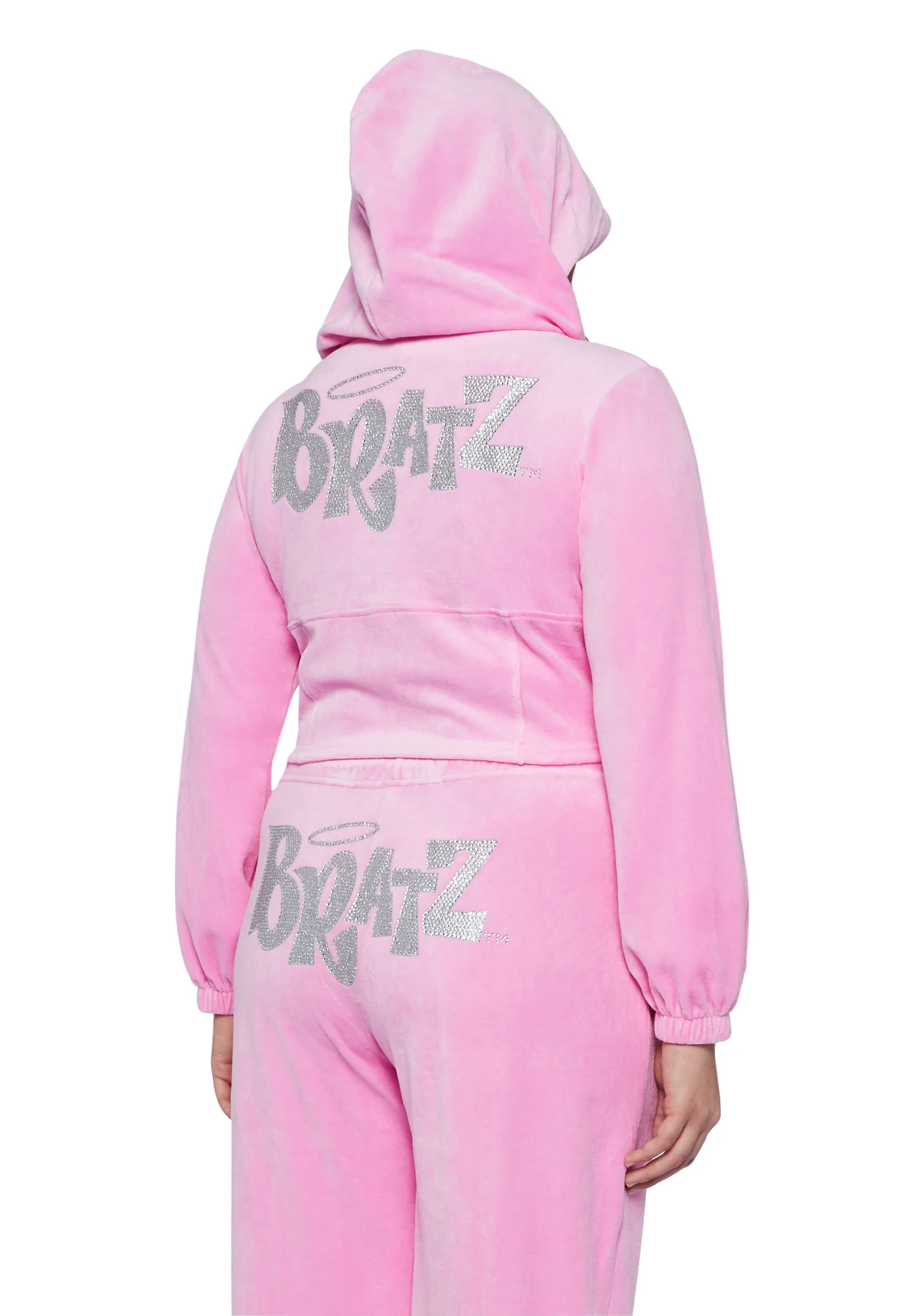 Plus Keep It Glossy Corset Hoodie - Image 4