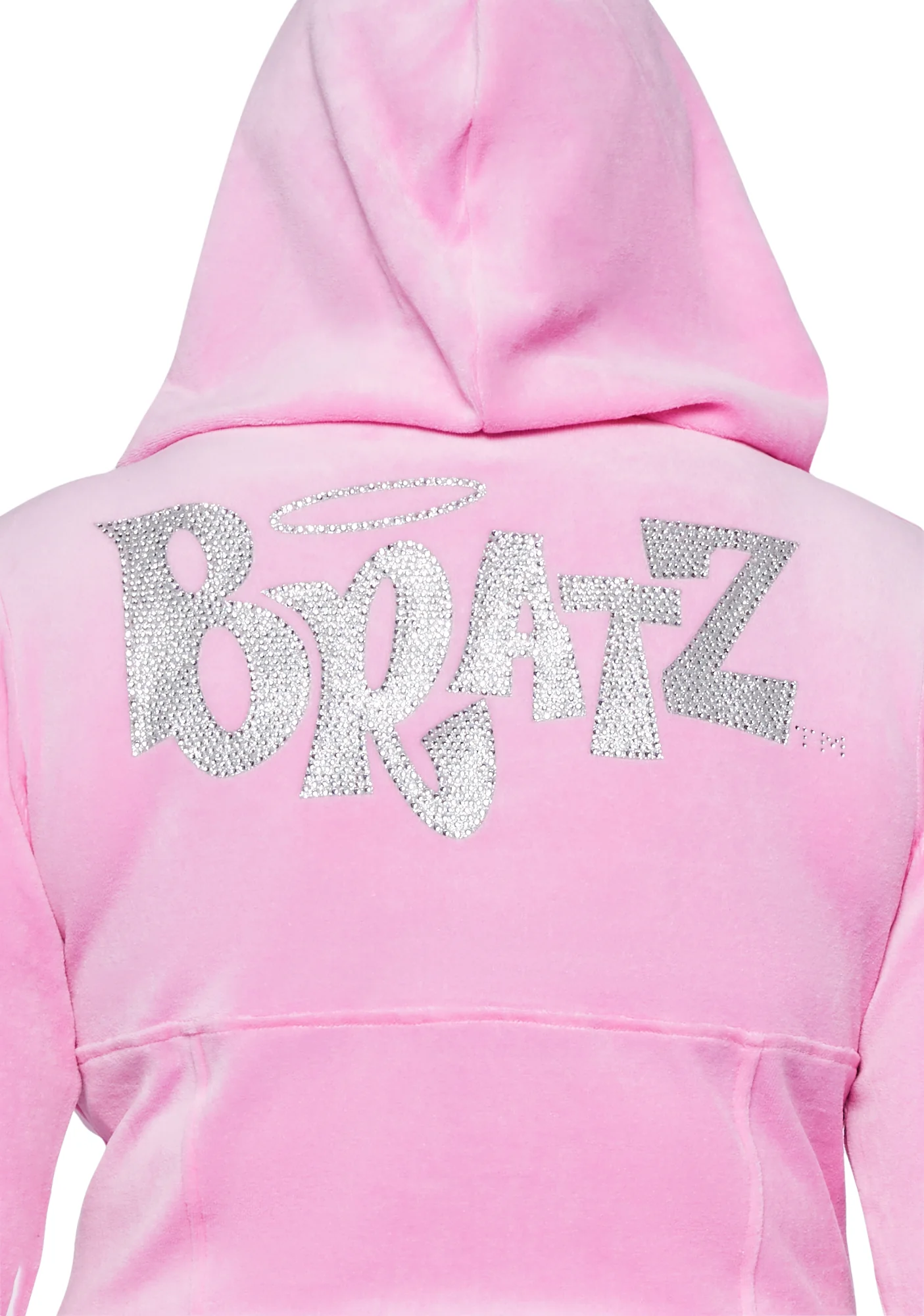 Plus Keep It Glossy Corset Hoodie - Image 5