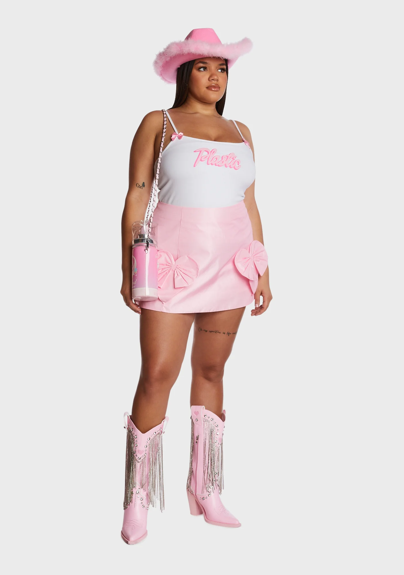 Plus Life Is Plastic Tank Top - Image 5