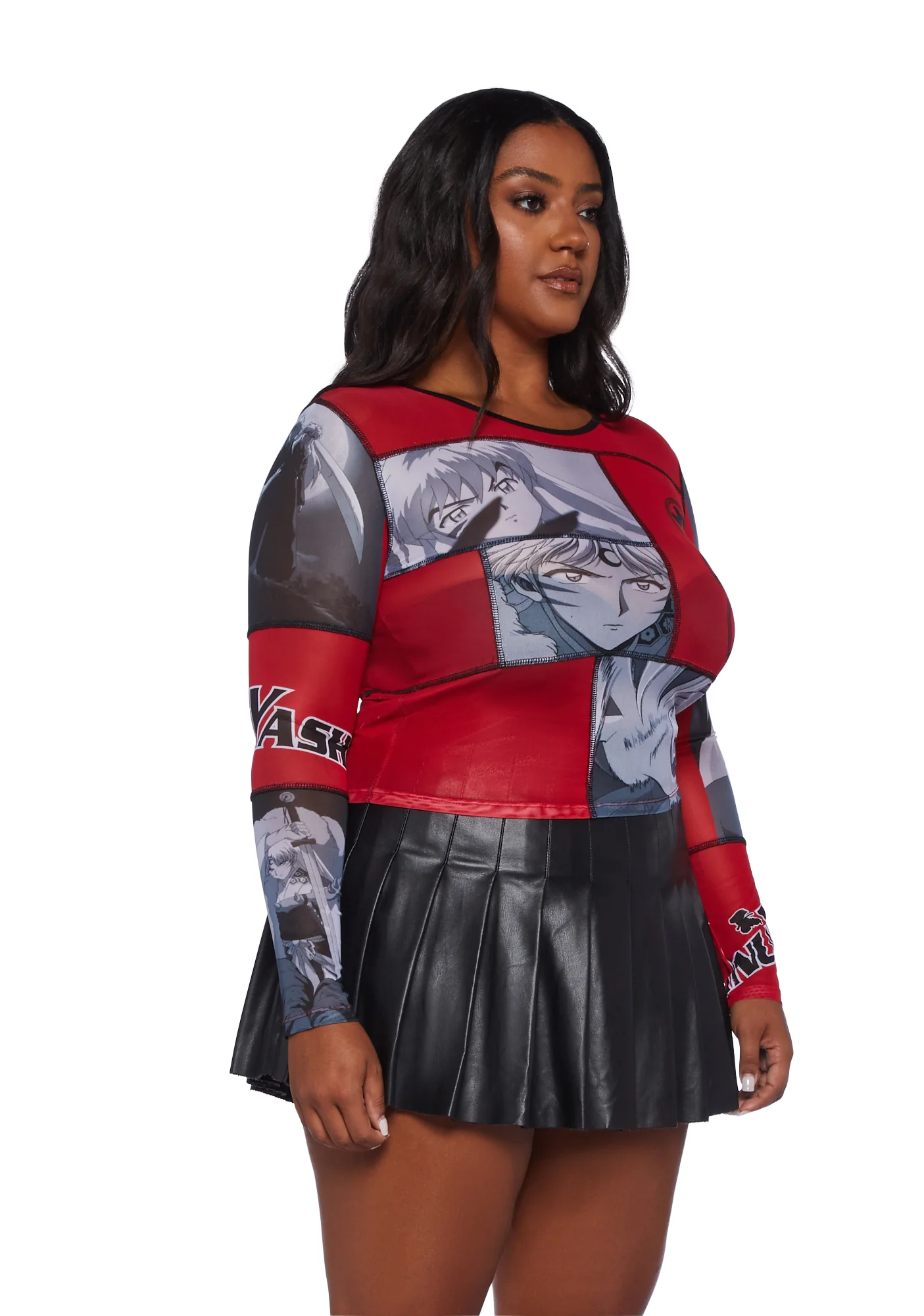 Plus Make You Pay Mesh Top - Image 3