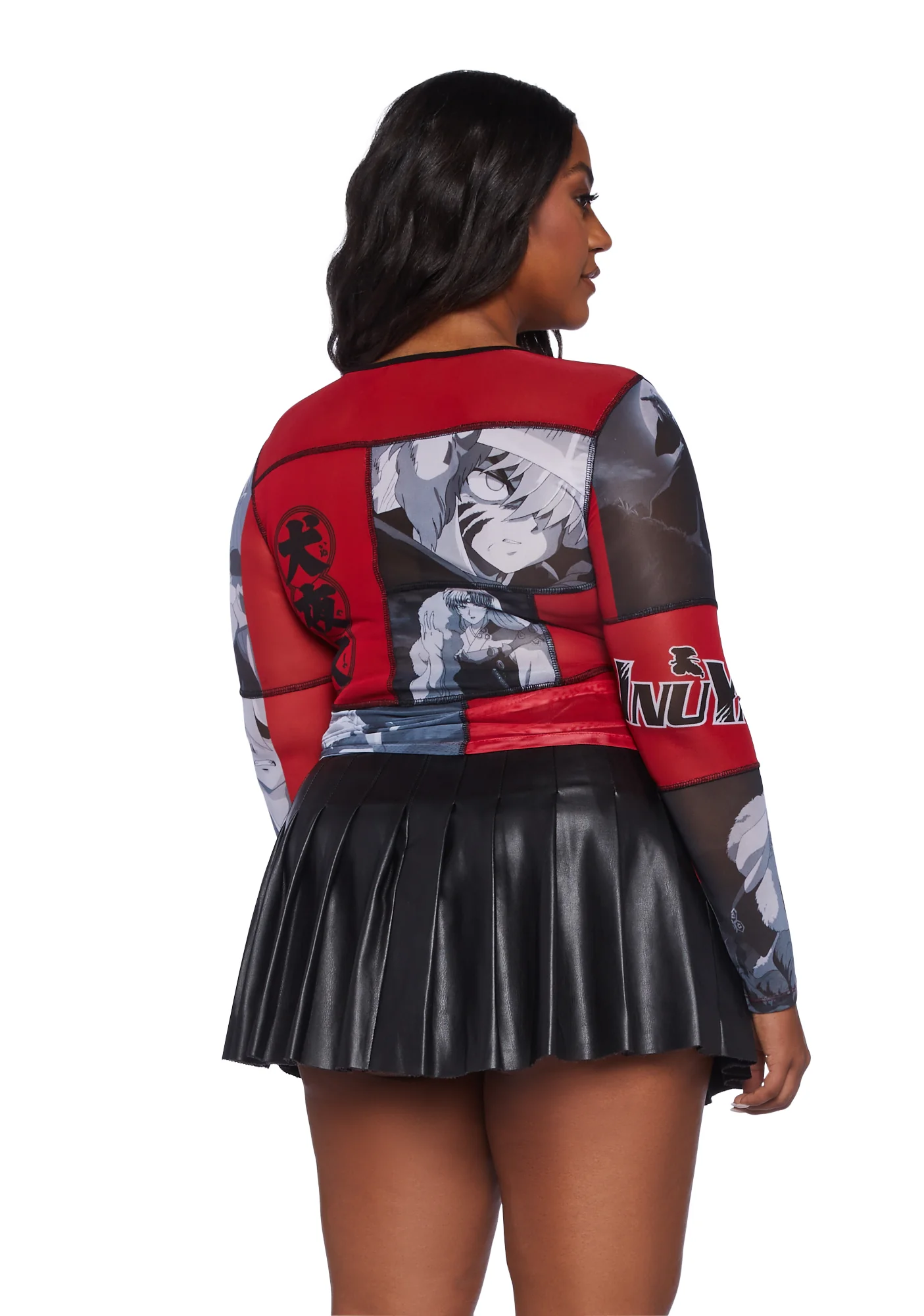 Plus Make You Pay Mesh Top - Image 4