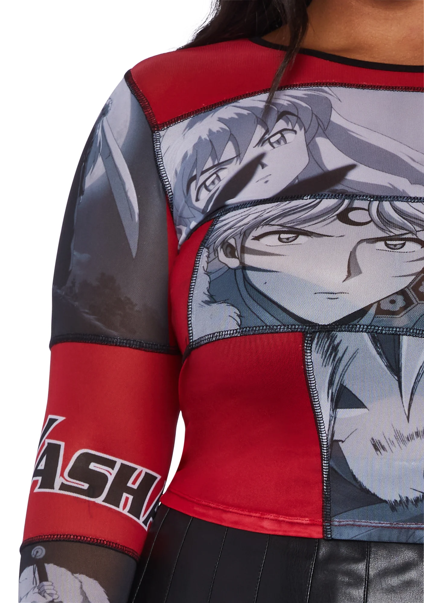 Plus Make You Pay Mesh Top - Image 5