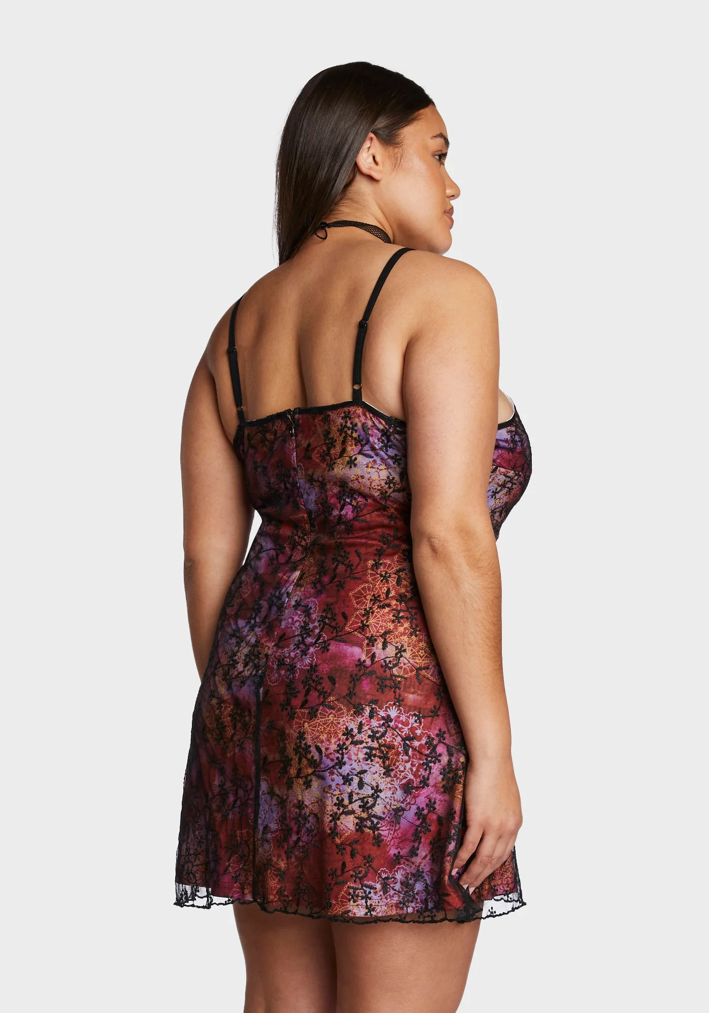 Plus Melting Pot Mini Dress - Image 4