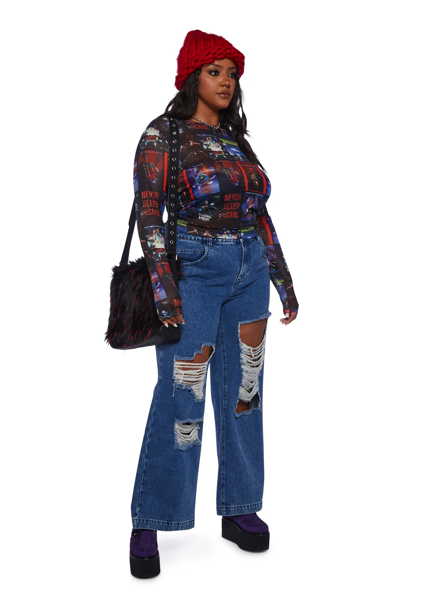 Plus Never Sleeping Mesh Top - Image 2