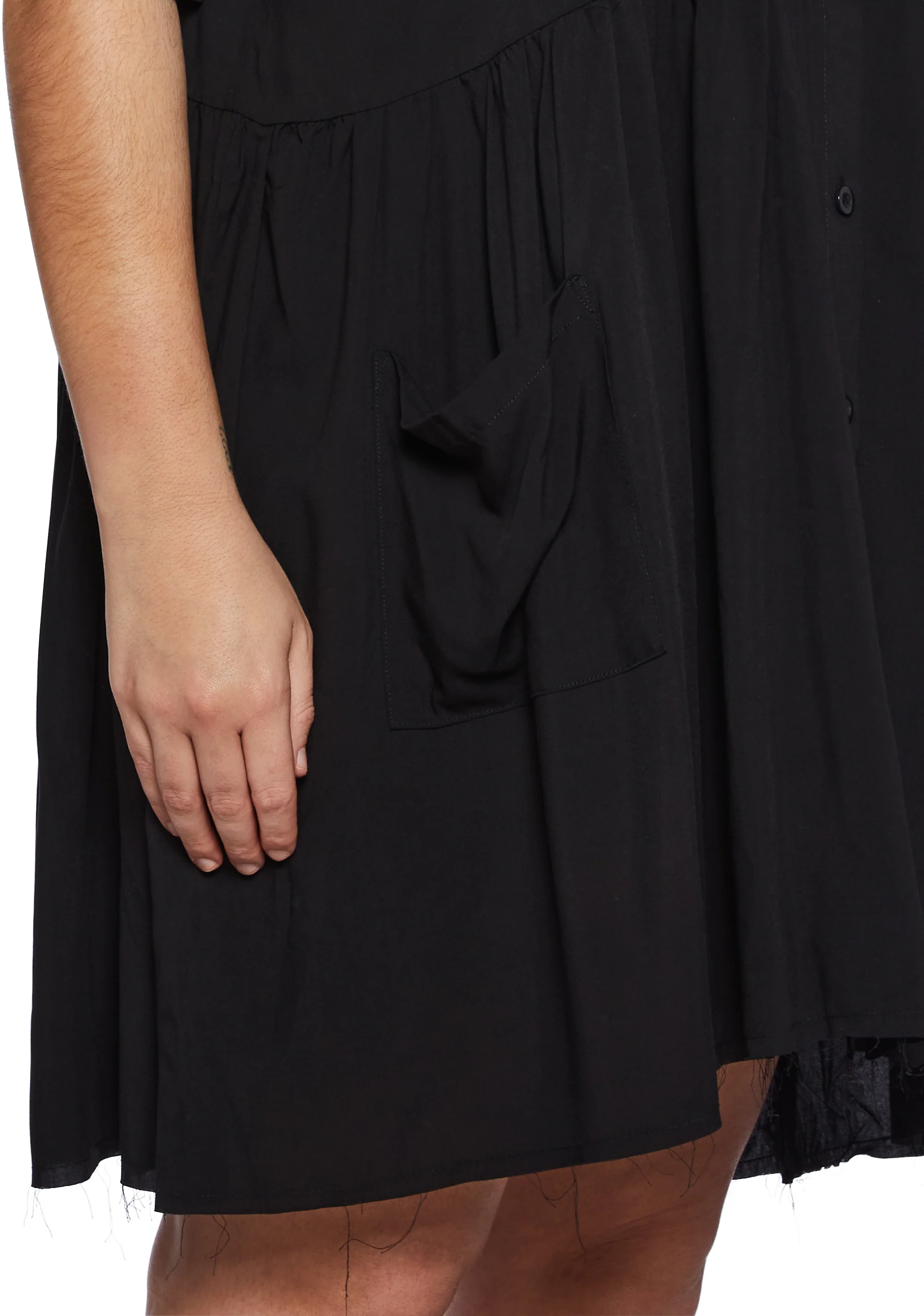 Plus Not Your Babydoll Dress - Black - Image 5