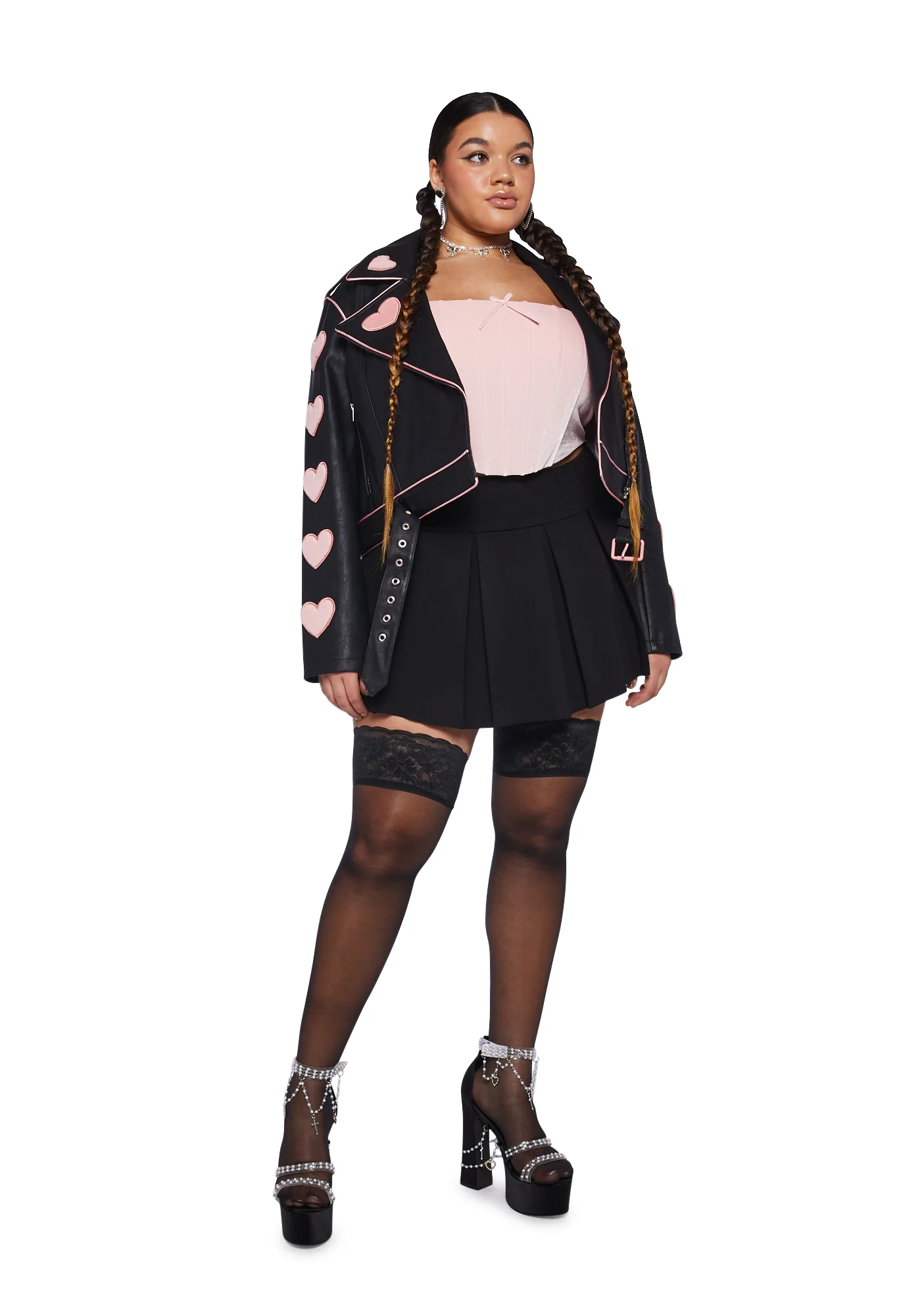 Plus Passionate Pulse Moto Jacket - Image 2