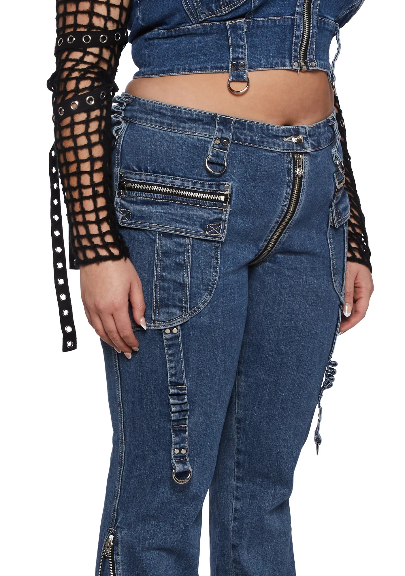 Plus Power Denim Jeans - Image 5