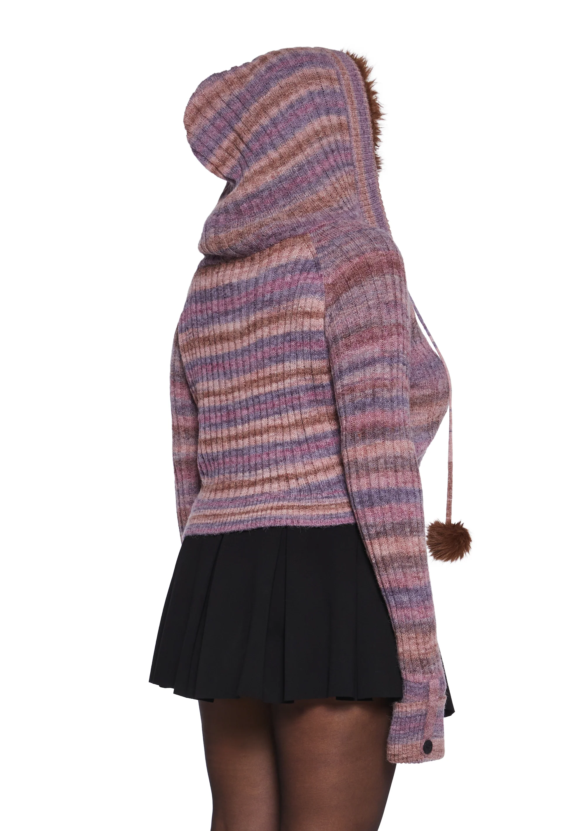 Plus Punky Pop Knit Cardigan - Image 4