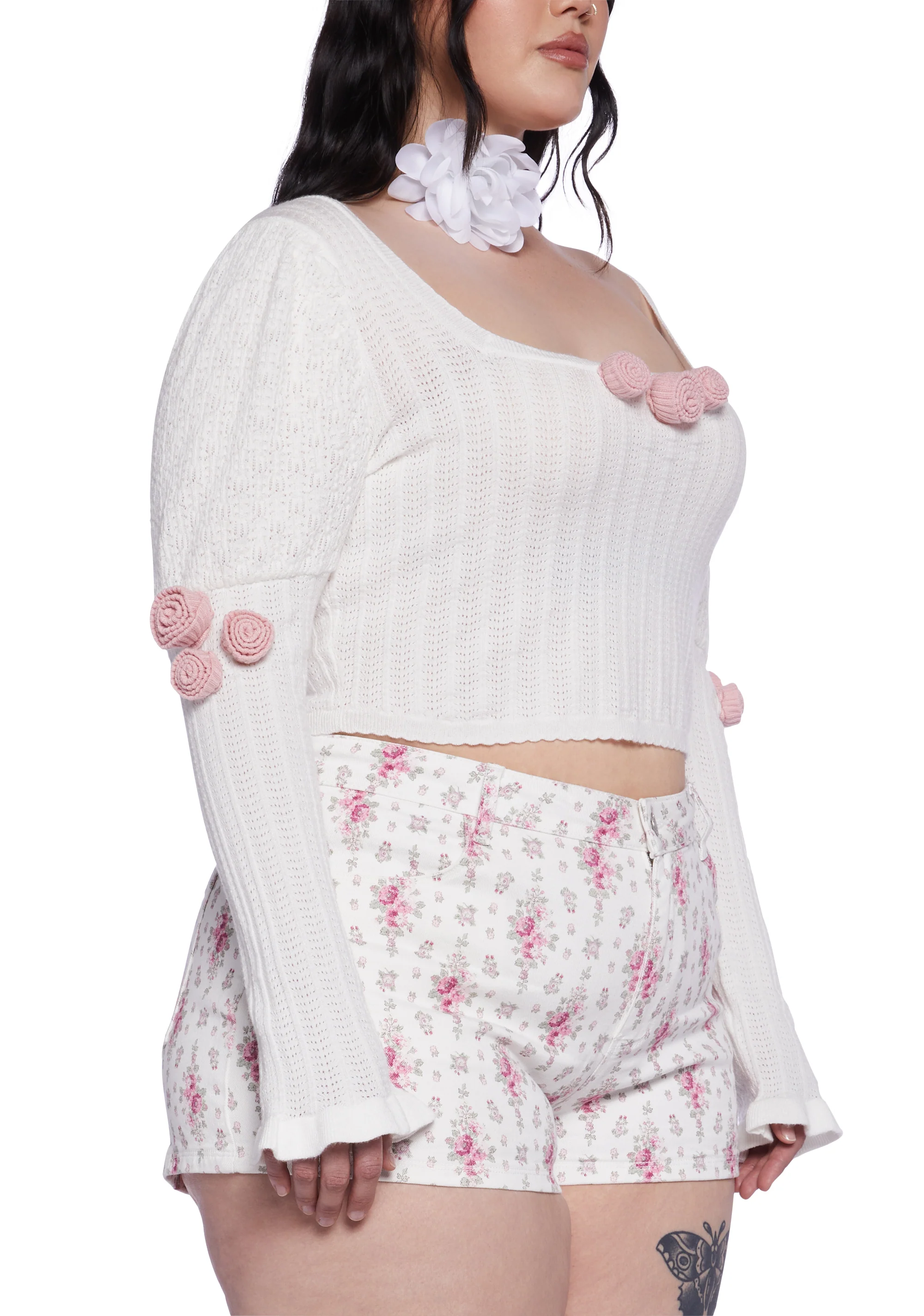 Plus High Society Long Sleeve Top - Image 5