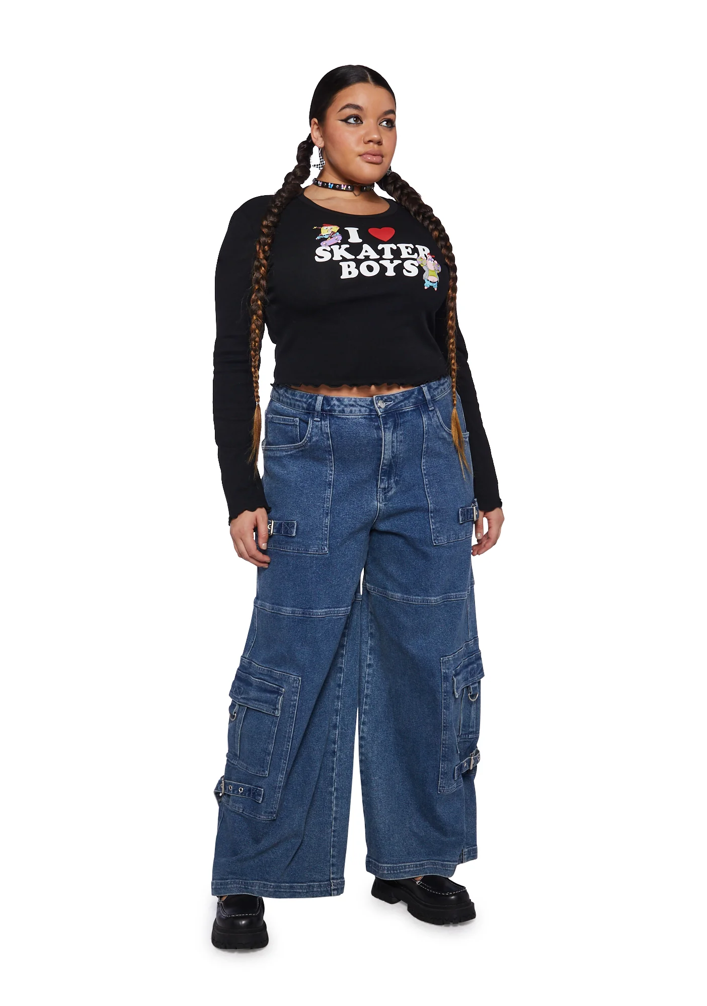 Plus Rock It Up Long Sleeve Tee - Image 2